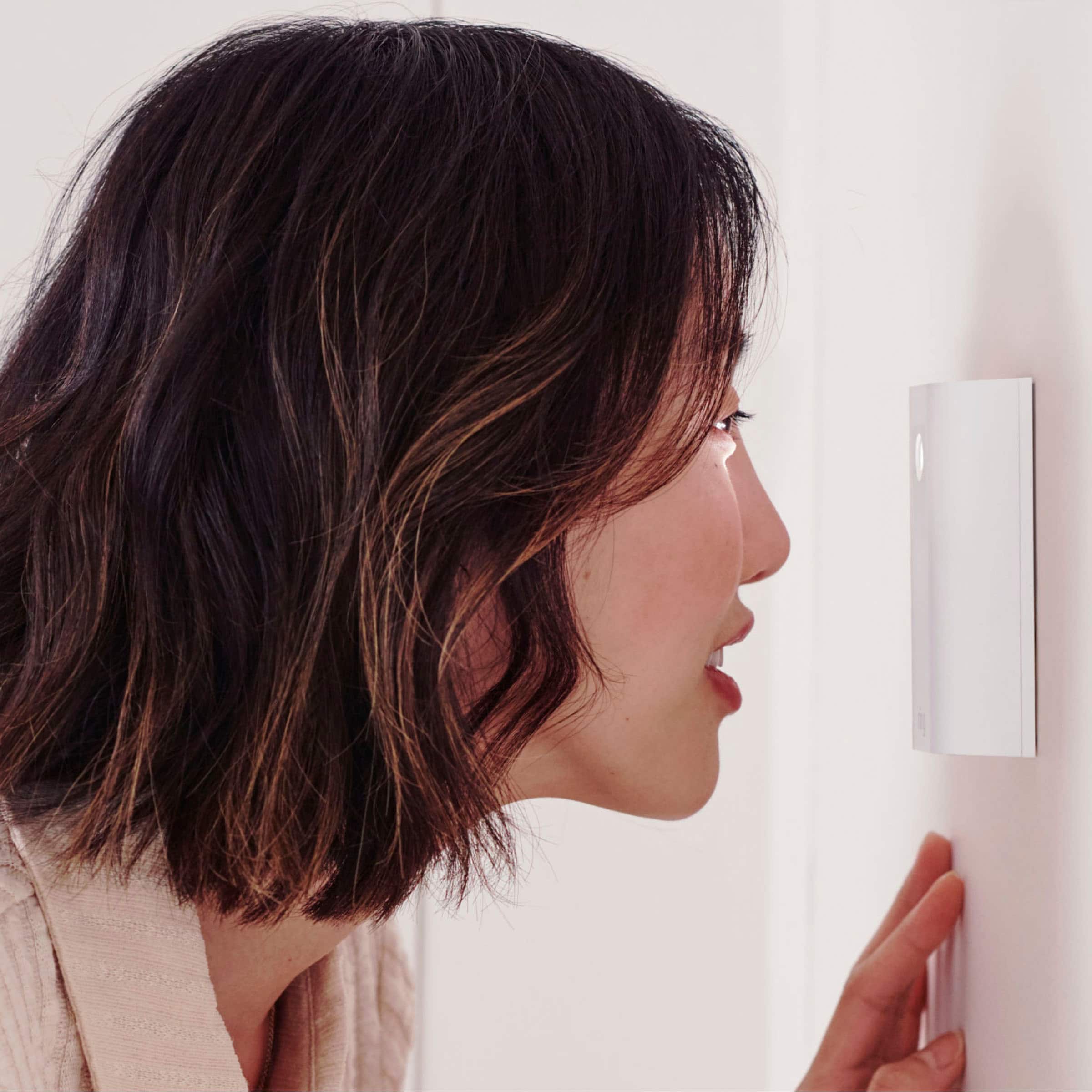 Ring - Peephole Cam Video Doorbell - Battery - Satin Nickel - Image 3