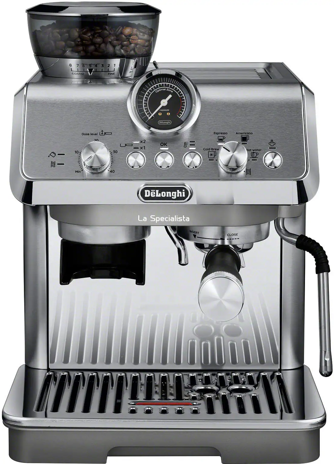 De'Longhi - La Specialista Arte Evo Espresso Machine with Cold Brew - Stainless Steel - Image 2