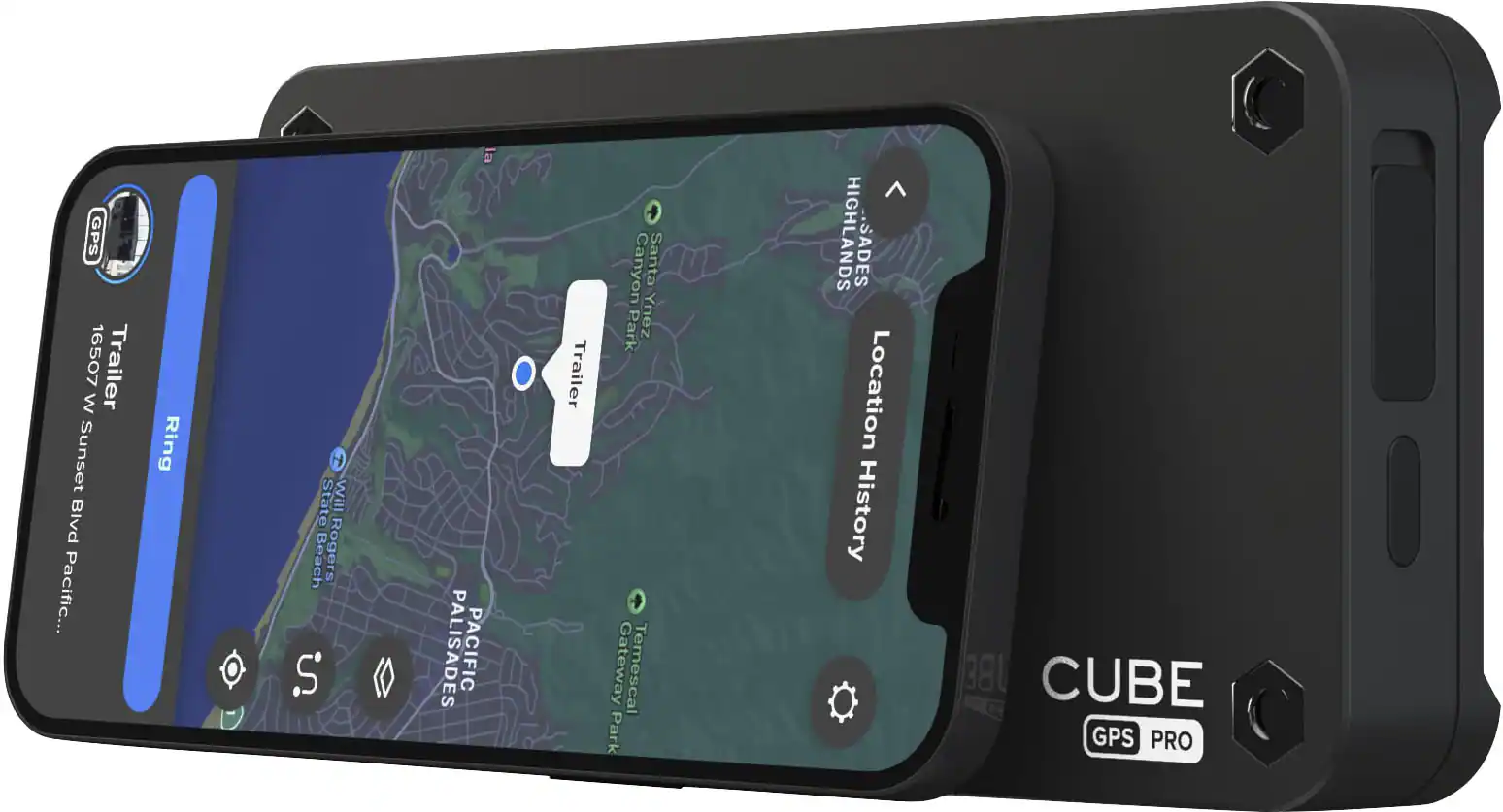 Cube - GPS Vehicle Tracker with magnetic base and one year rechargeable battery - Black - Image 19