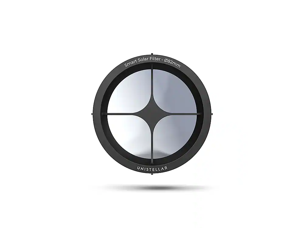 Unistellar - Odyssey Smart Solar Filter 82mm - Black - Image 2