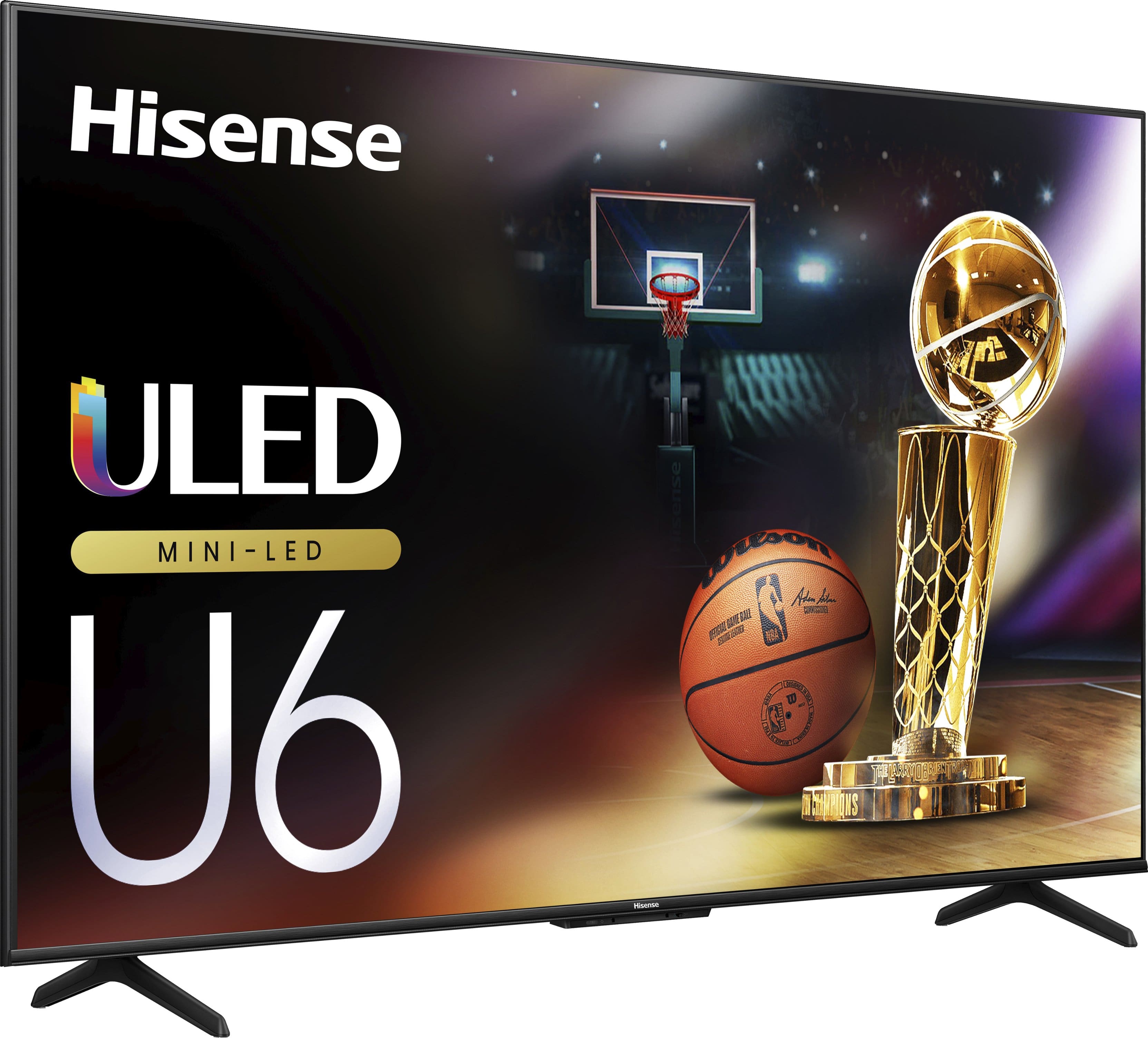 Hisense - 65" Class U6 Series Mini-LED 4K UHD QLED Smart Google TV (2024) - Image 2