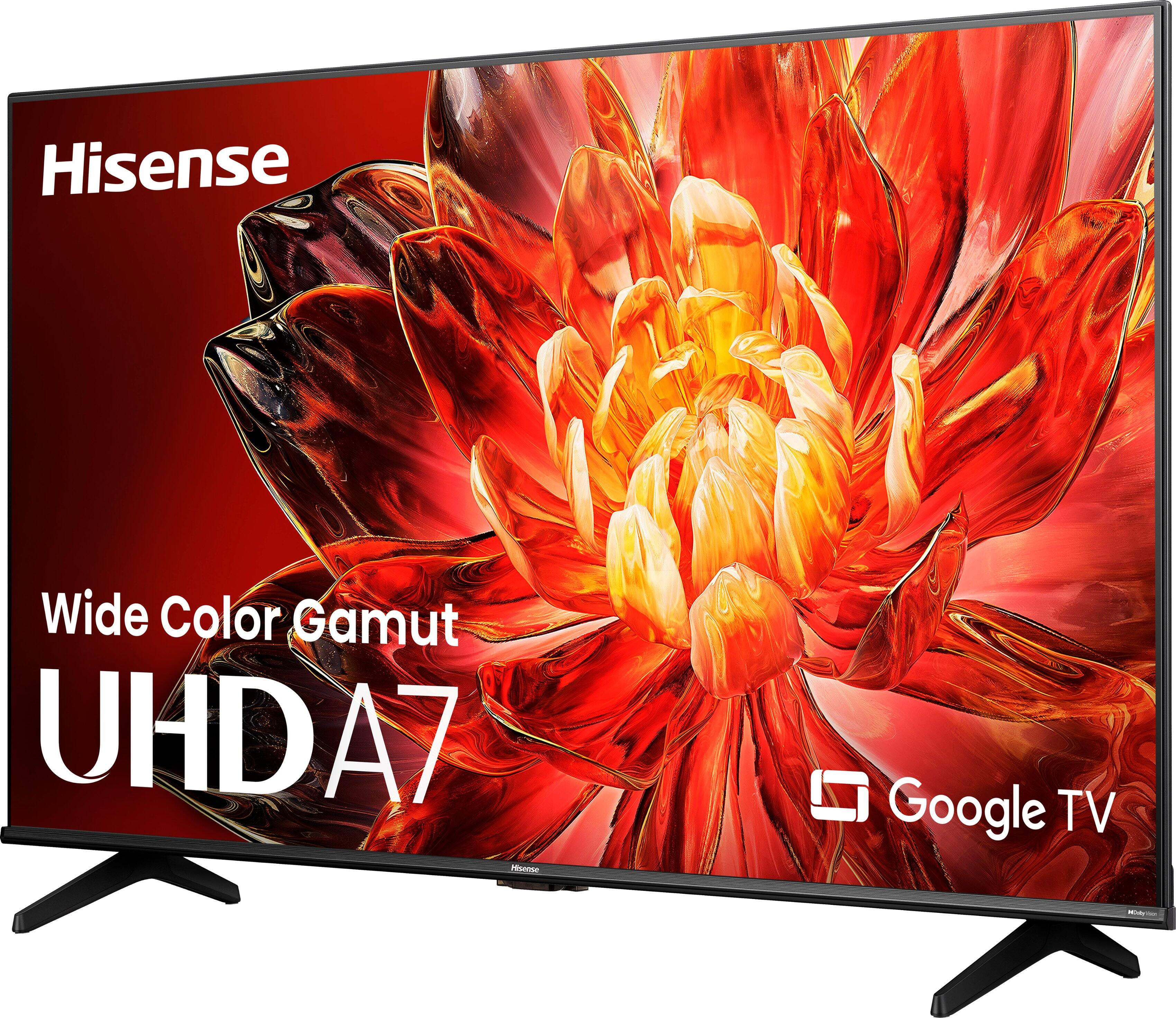 Hisense - 50" Class A7 Series LED 4K UHD HDR WCG Smart Google TV (2024) - Image 2