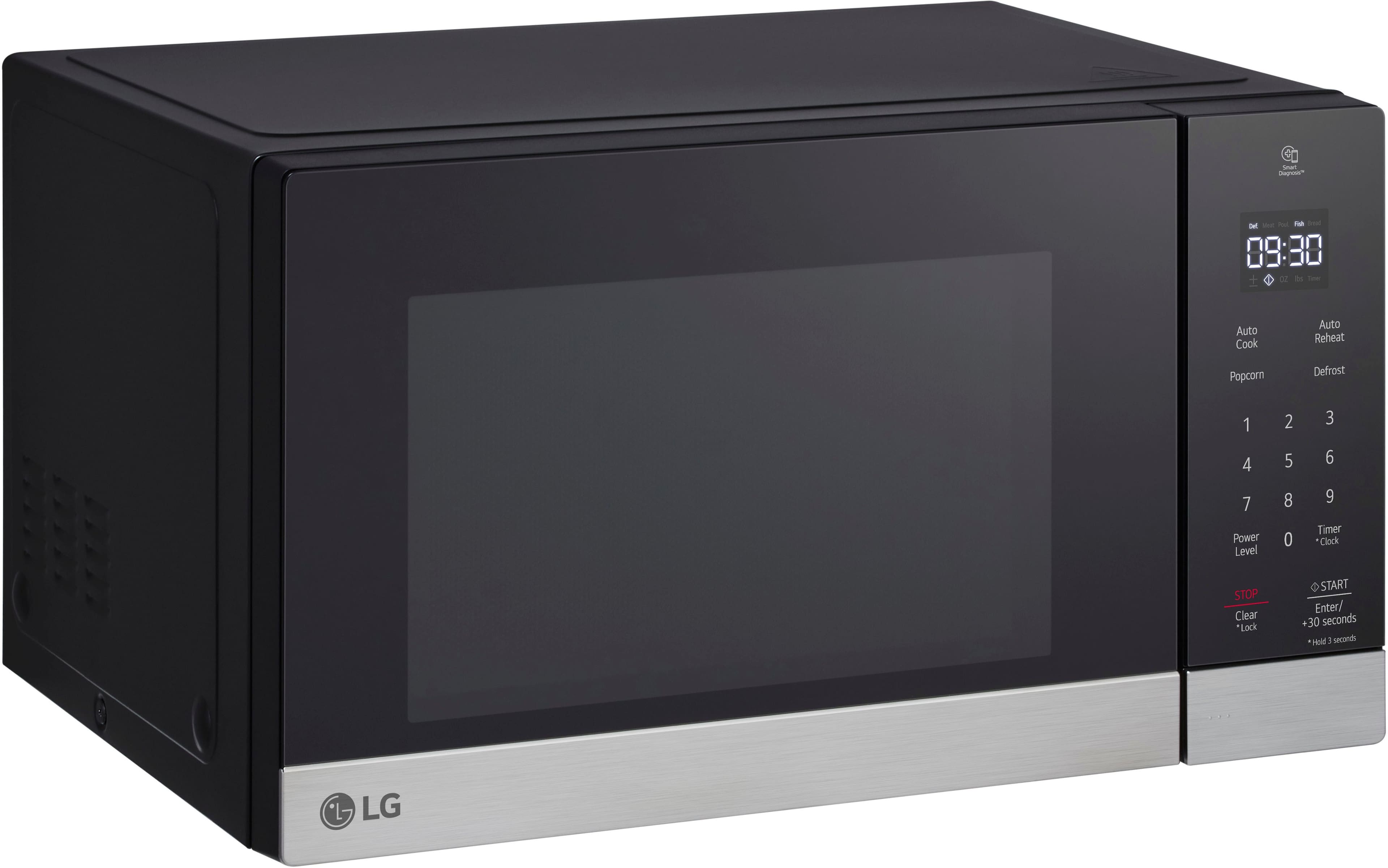 LG - 0.9 Cu. Ft. Countertop Microwave with Sensor Cooking and Smart Inverter - Stainless Steel - Image 10
