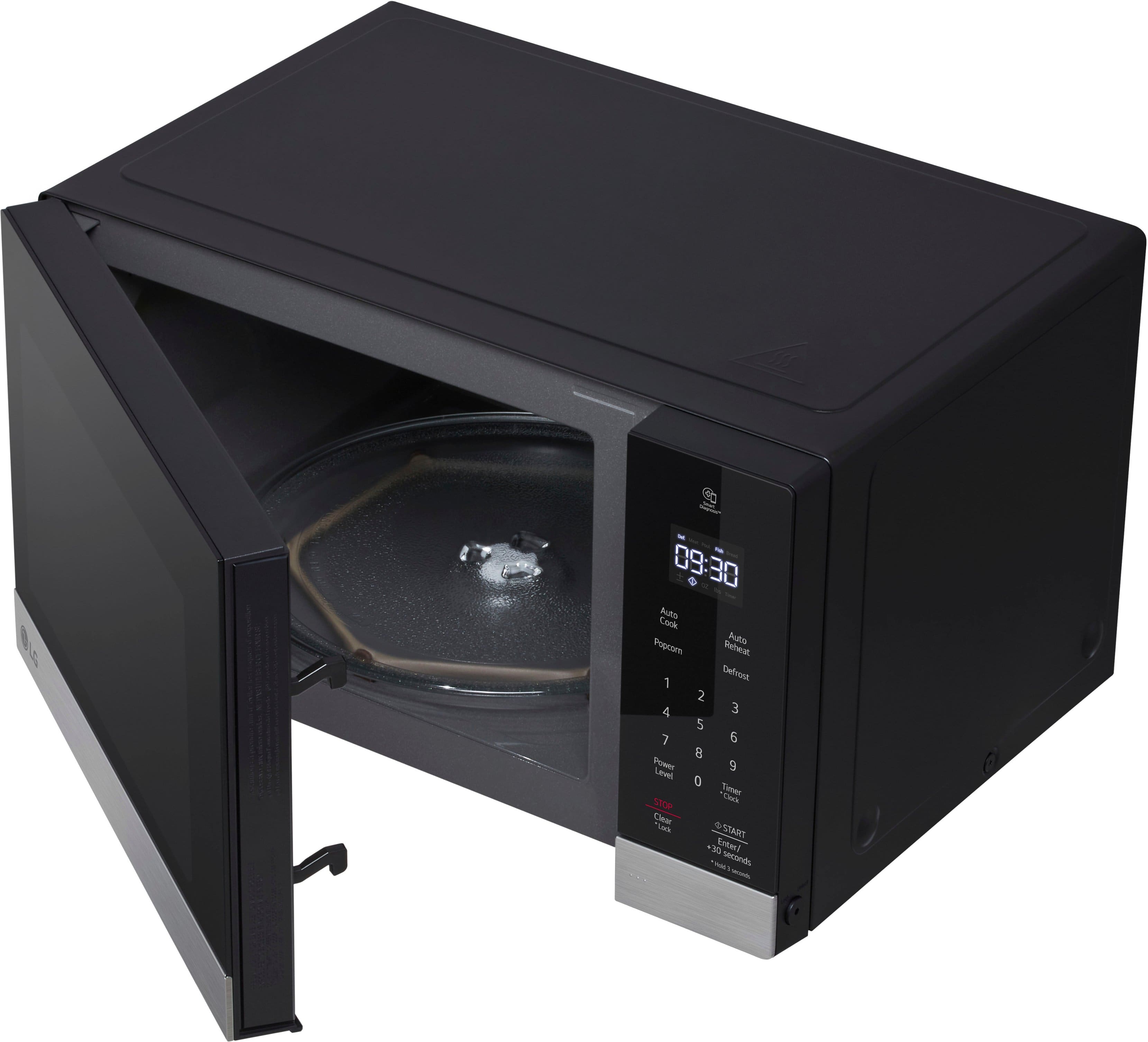 LG - 0.9 Cu. Ft. Countertop Microwave with Sensor Cooking and Smart Inverter - Stainless Steel - Image 16