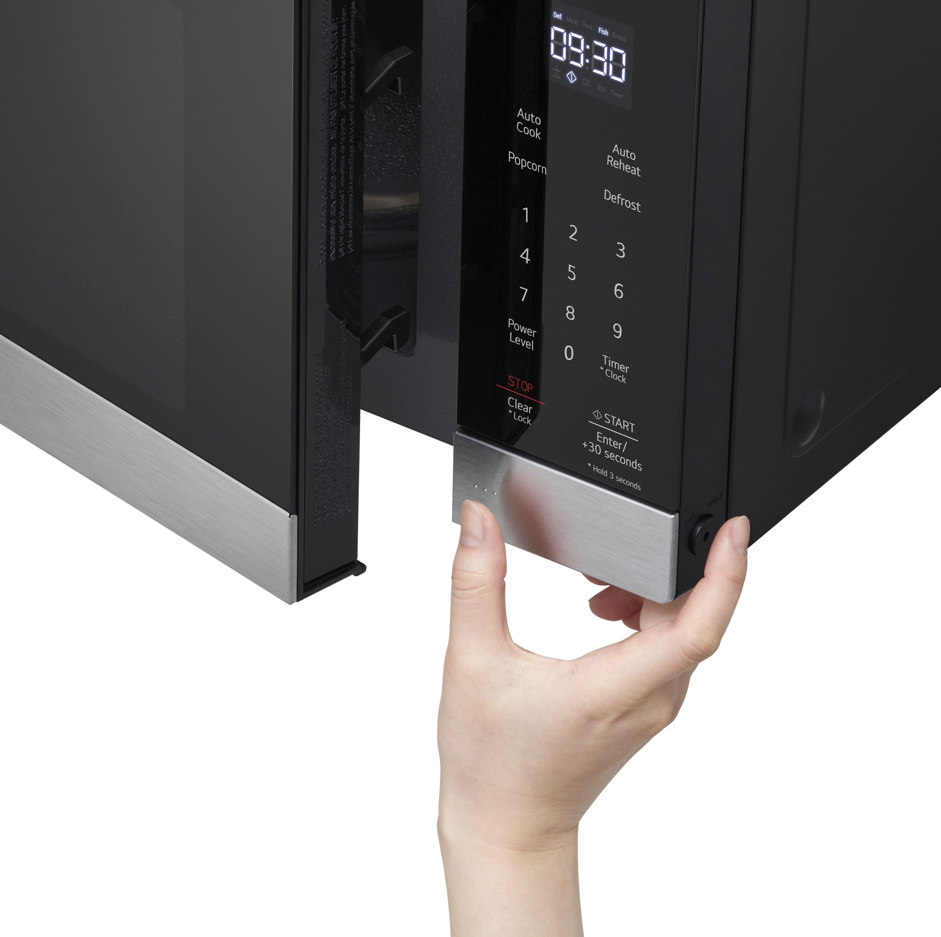 LG - 0.9 Cu. Ft. Countertop Microwave with Sensor Cooking and Smart Inverter - Stainless Steel - Image 17