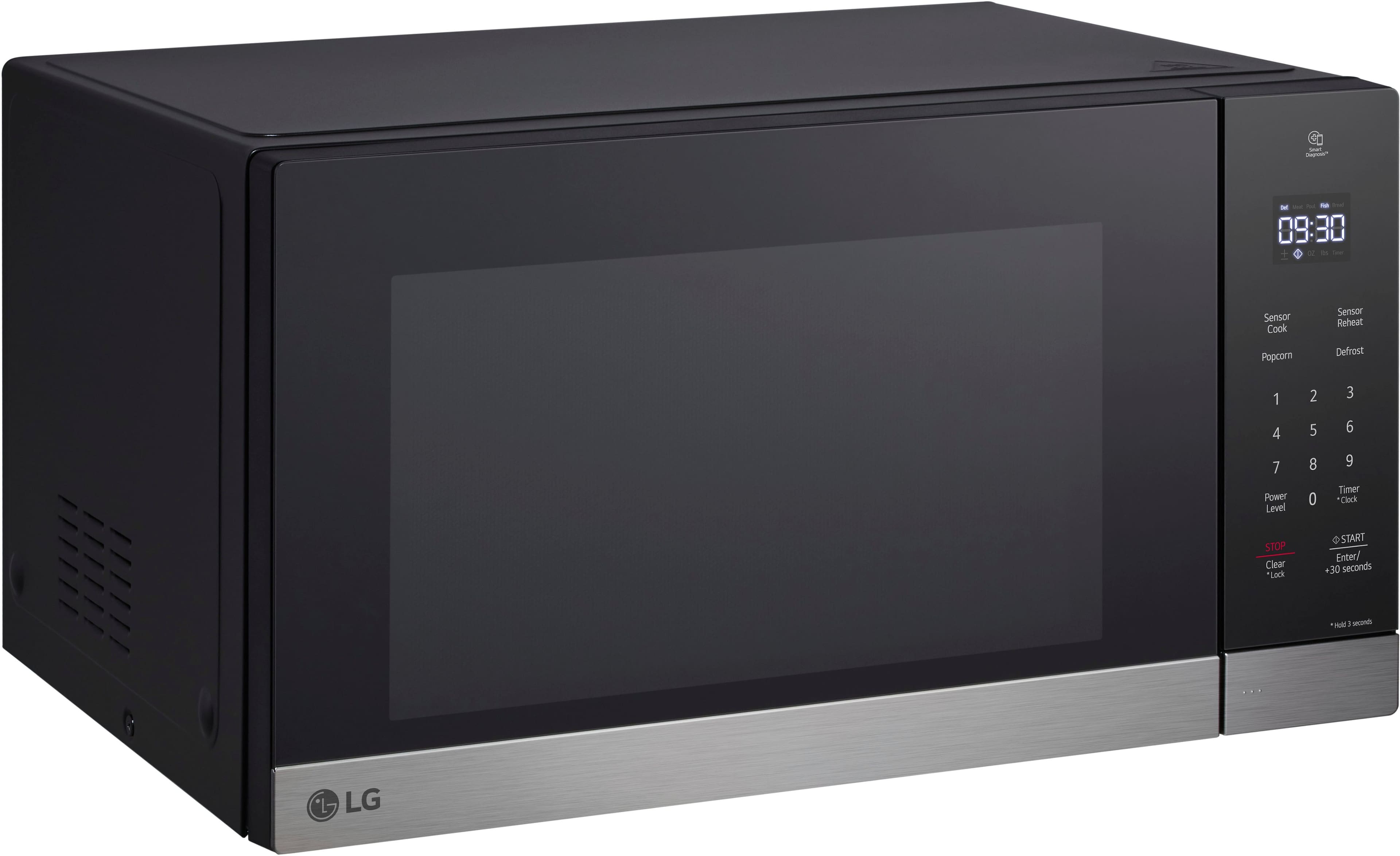 LG - 1.5 Cu. Ft. Countertop Microwave with Sensor Cooking and Smart Inverter - Stainless Steel - Image 10