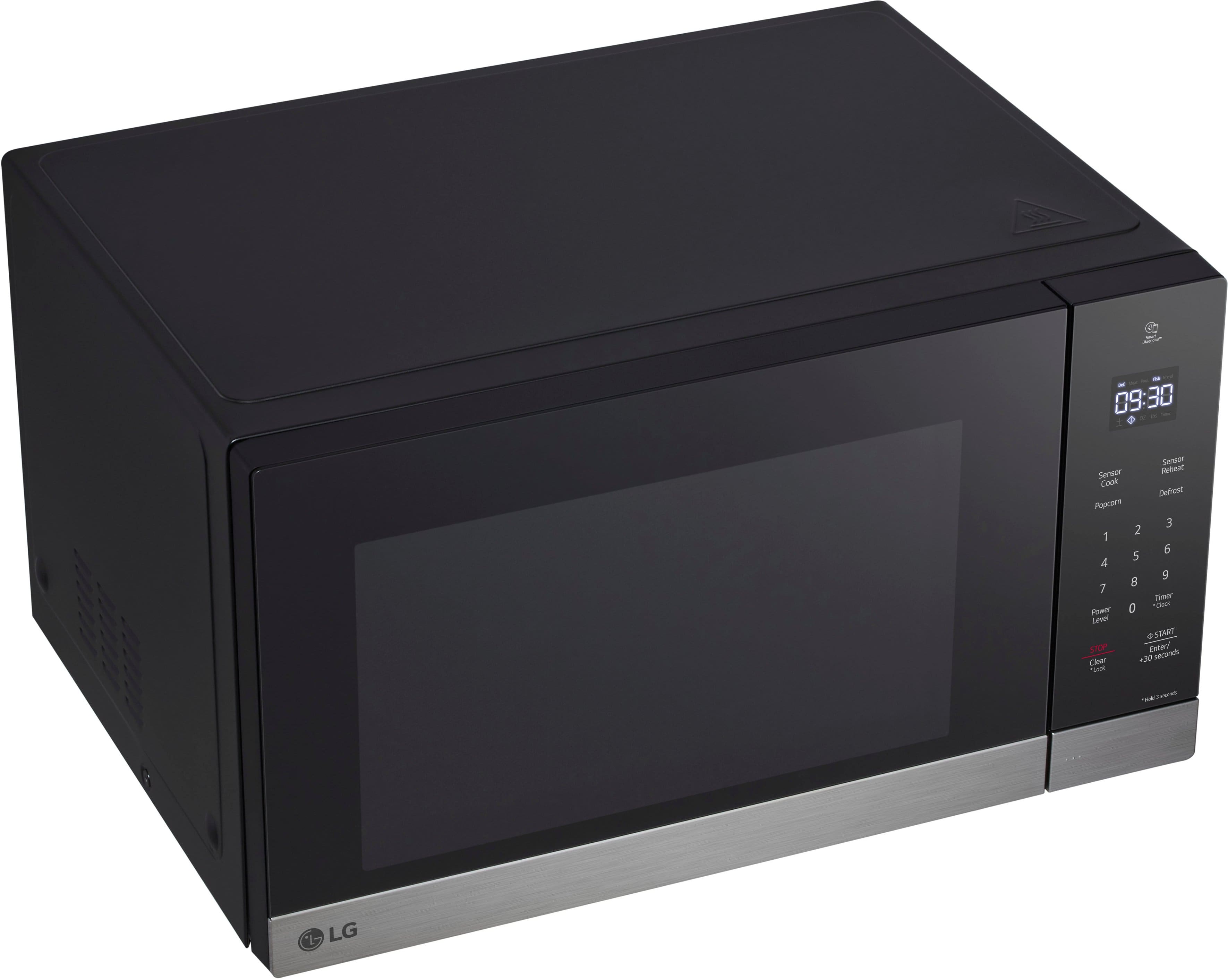 LG - 1.5 Cu. Ft. Countertop Microwave with Sensor Cooking and Smart Inverter - Stainless Steel - Image 11
