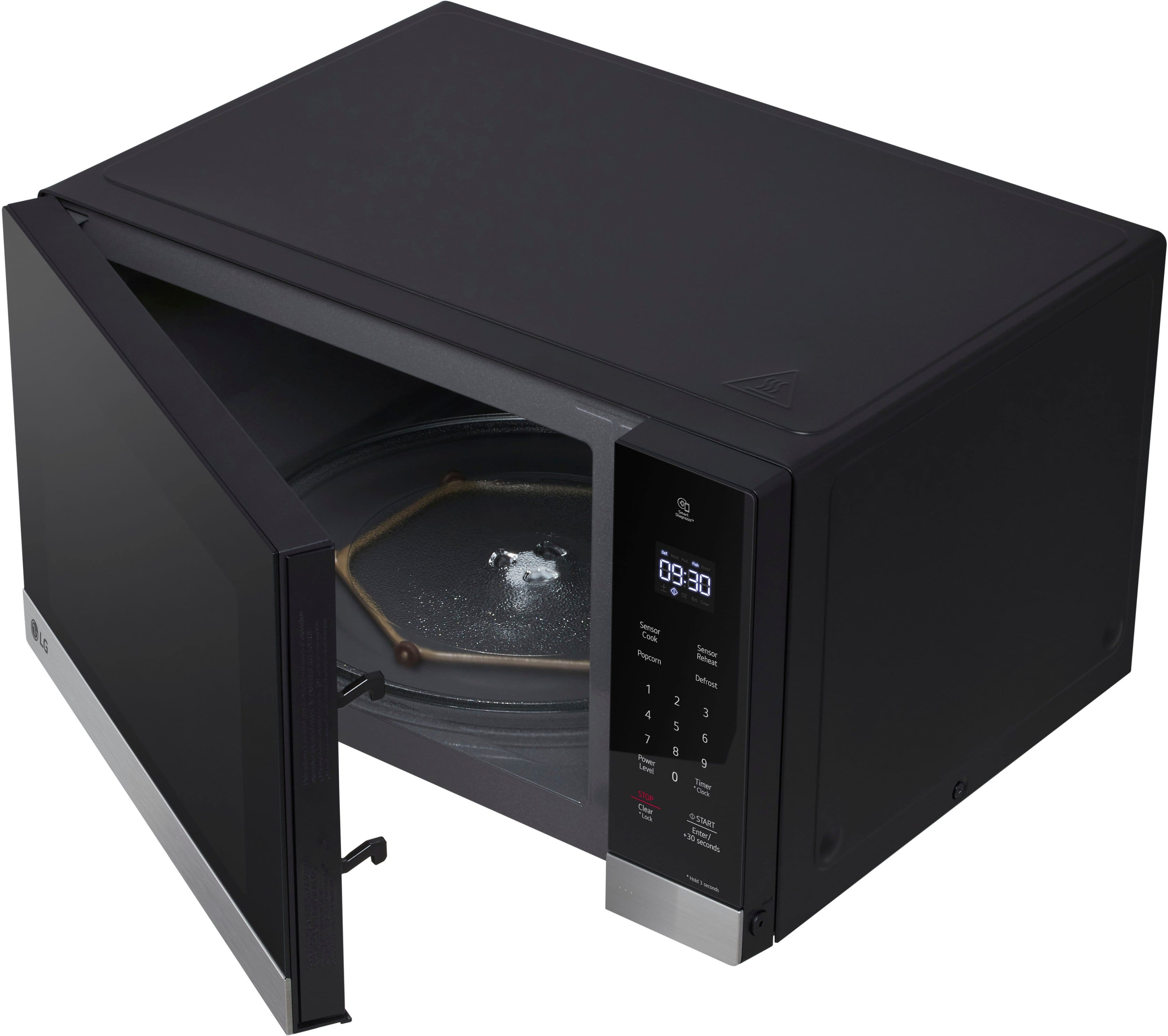 LG - 1.5 Cu. Ft. Countertop Microwave with Sensor Cooking and Smart Inverter - Stainless Steel - Image 16