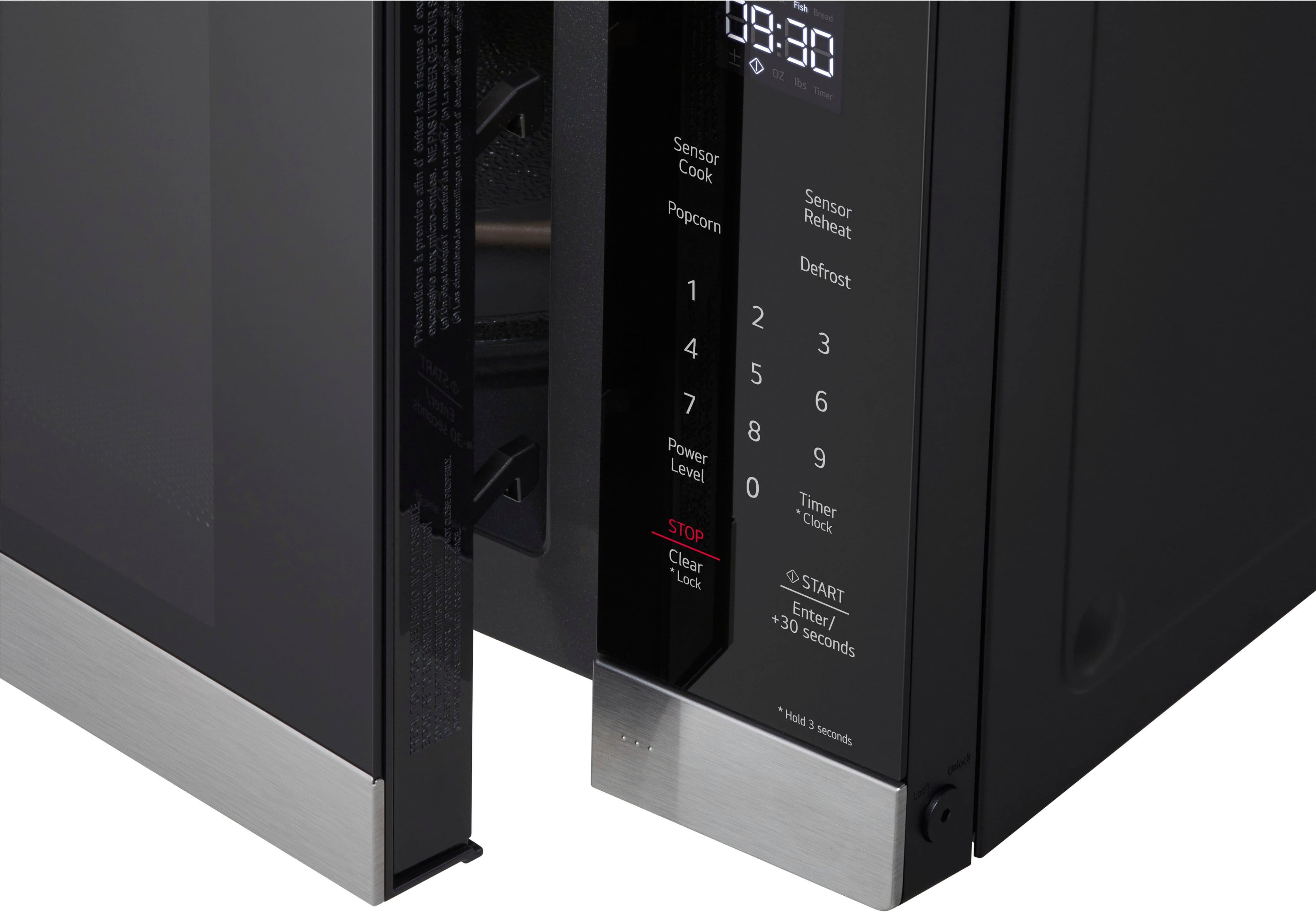 LG - 1.5 Cu. Ft. Countertop Microwave with Sensor Cooking and Smart Inverter - Stainless Steel - Image 18