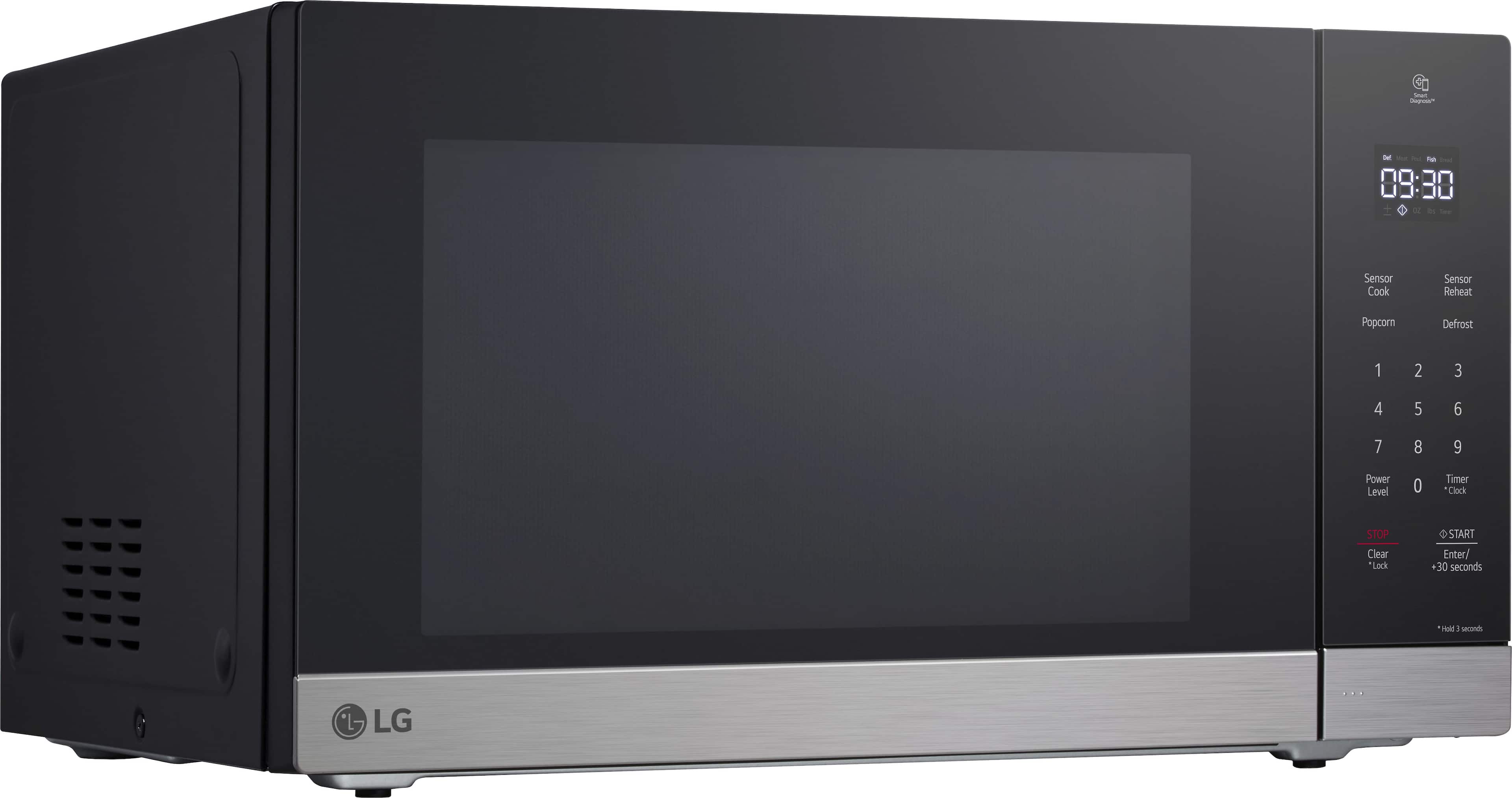 LG - 1.5 Cu. Ft. Countertop Microwave with Sensor Cooking and Smart Inverter - Stainless Steel - Image 2