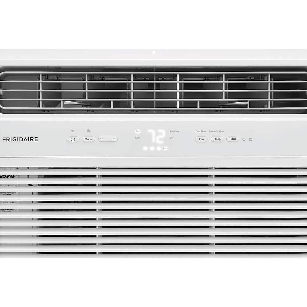 Frigidaire - 8,000 BTU Smart Window Air Conditioner with Wi-Fi and Remote - White - Image 2