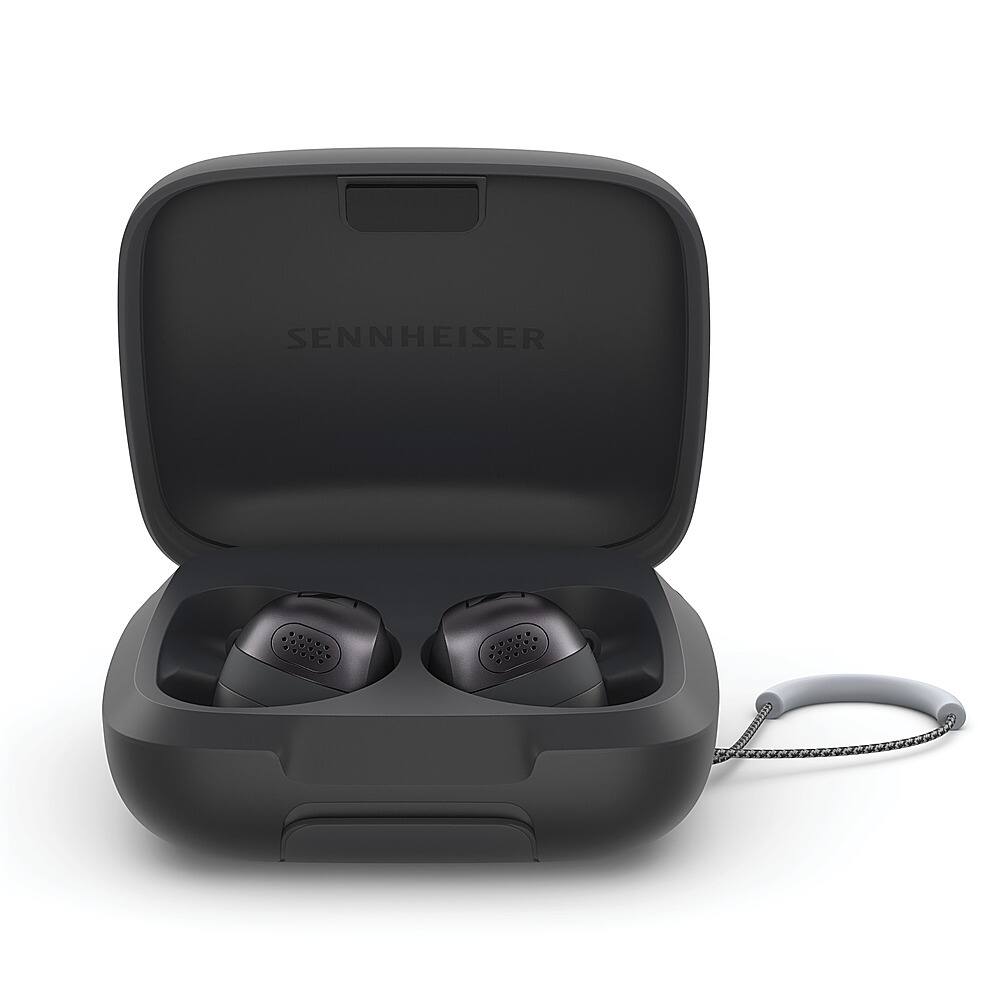 Sennheiser - MOMENTUM Sport Earbuds - Black - Image 4