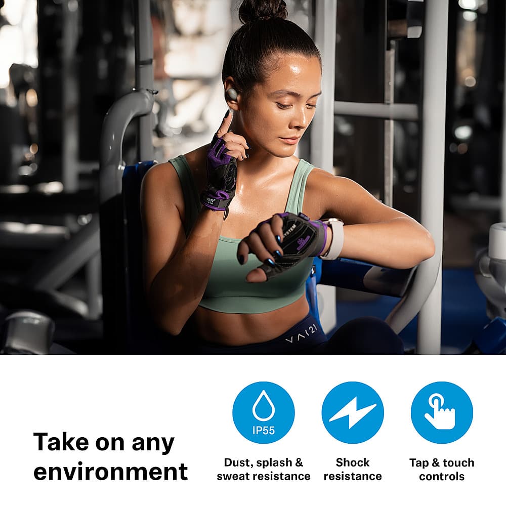 Sennheiser - MOMENTUM Sport Earbuds - Black - Image 8