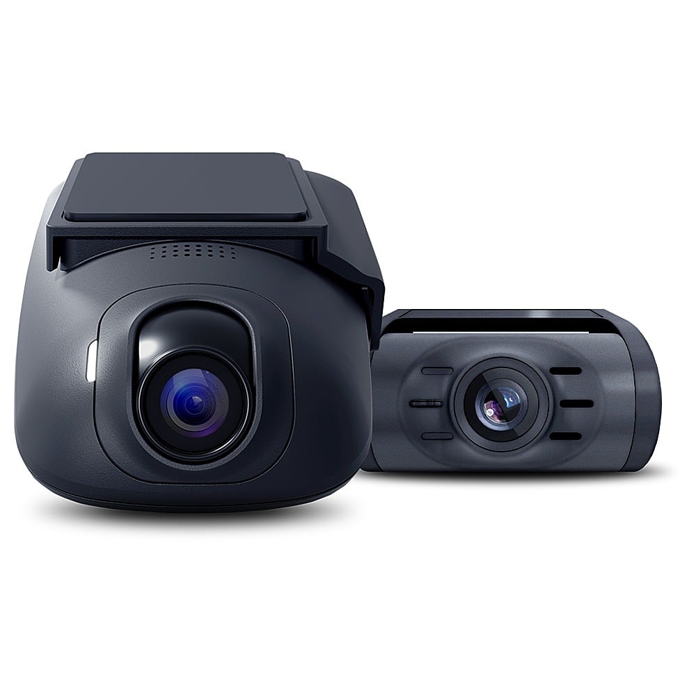 Compustar - DroneMobile XC - 2K QHD Dash Cam with LTE + GPS + WiFi bundled with XC Rear Camera - Black