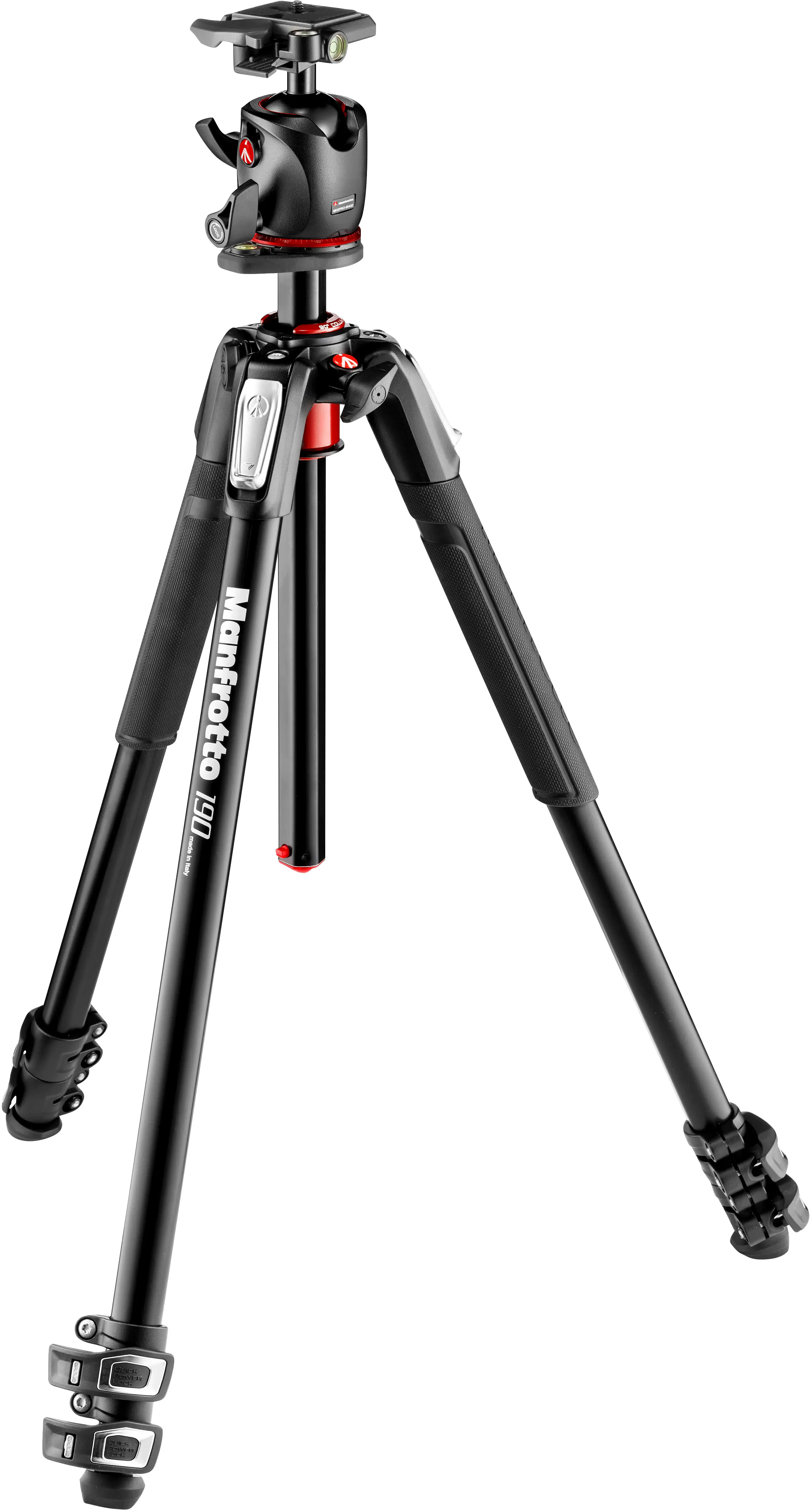 Manfrotto - MK190XPRO3-BHQ2 Aluminum Tripod with XPRO Ball Head and 200PL QR Plate
