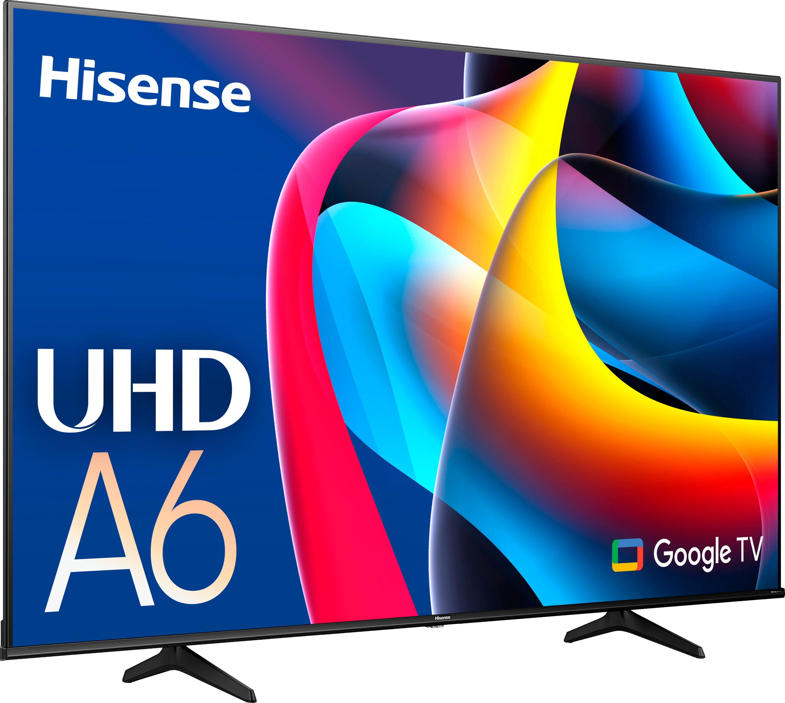 Hisense - 55" Class A6 Series LED 4K UHD Smart Google TV (2024) - Image 2