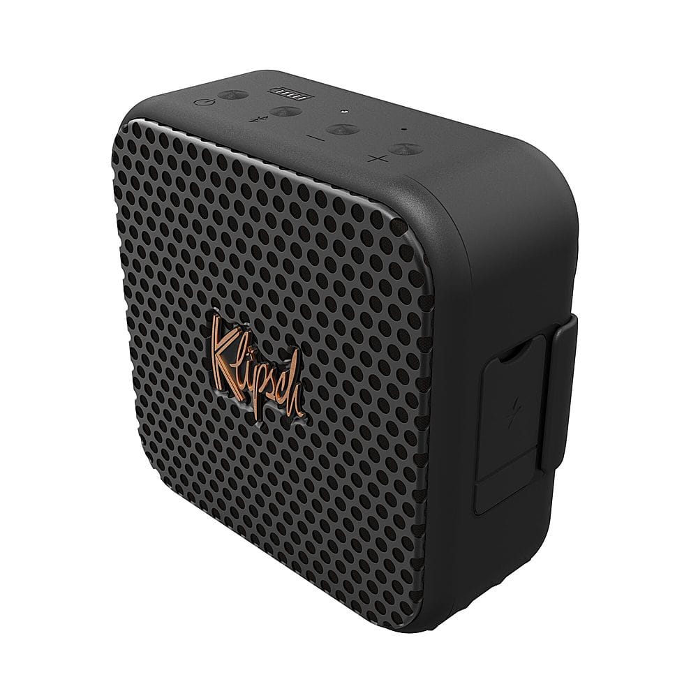 Klipsch - Austin Portable Bluetooth Speaker - Black - Image 2