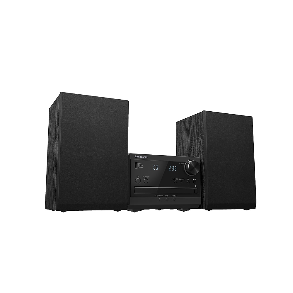Panasonic - Stereo System with CD, Bluetooth and Radio, 20W - Black - Image 4