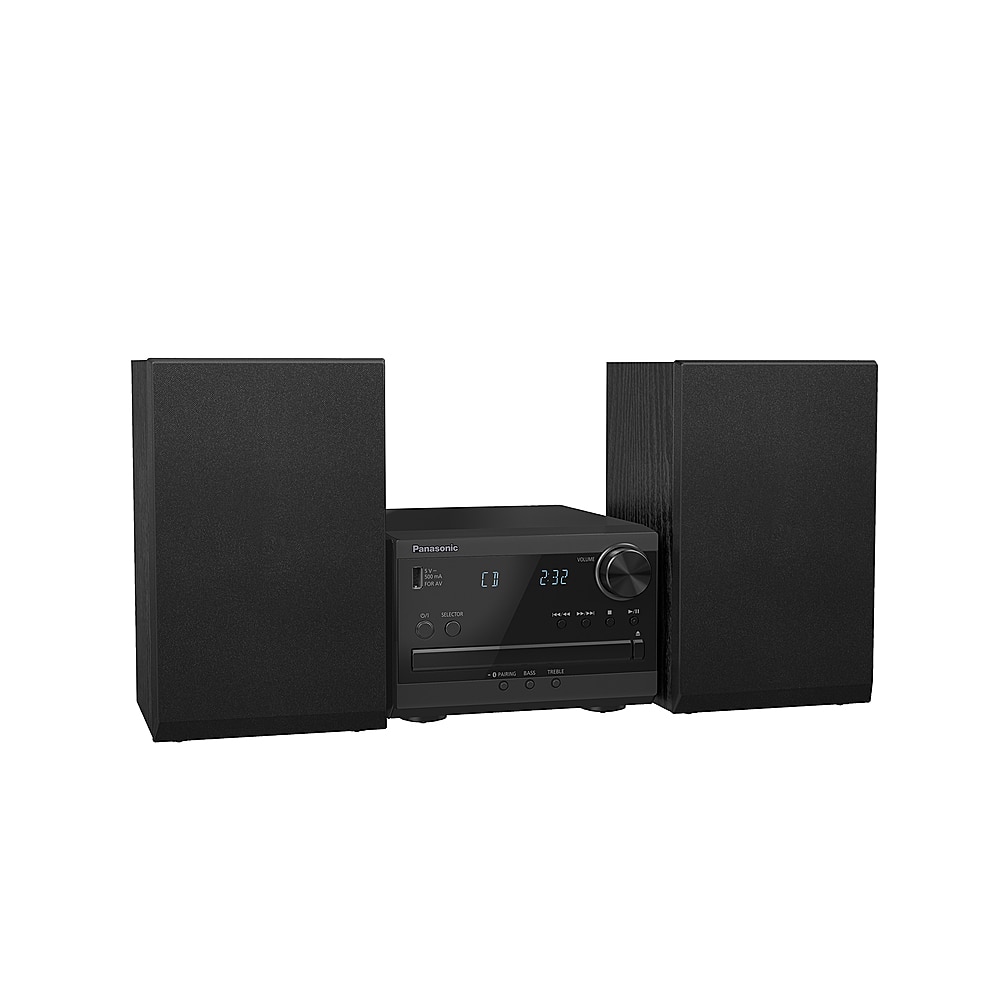 Panasonic - Stereo System with CD, Bluetooth and Radio, 20W - Black - Image 5