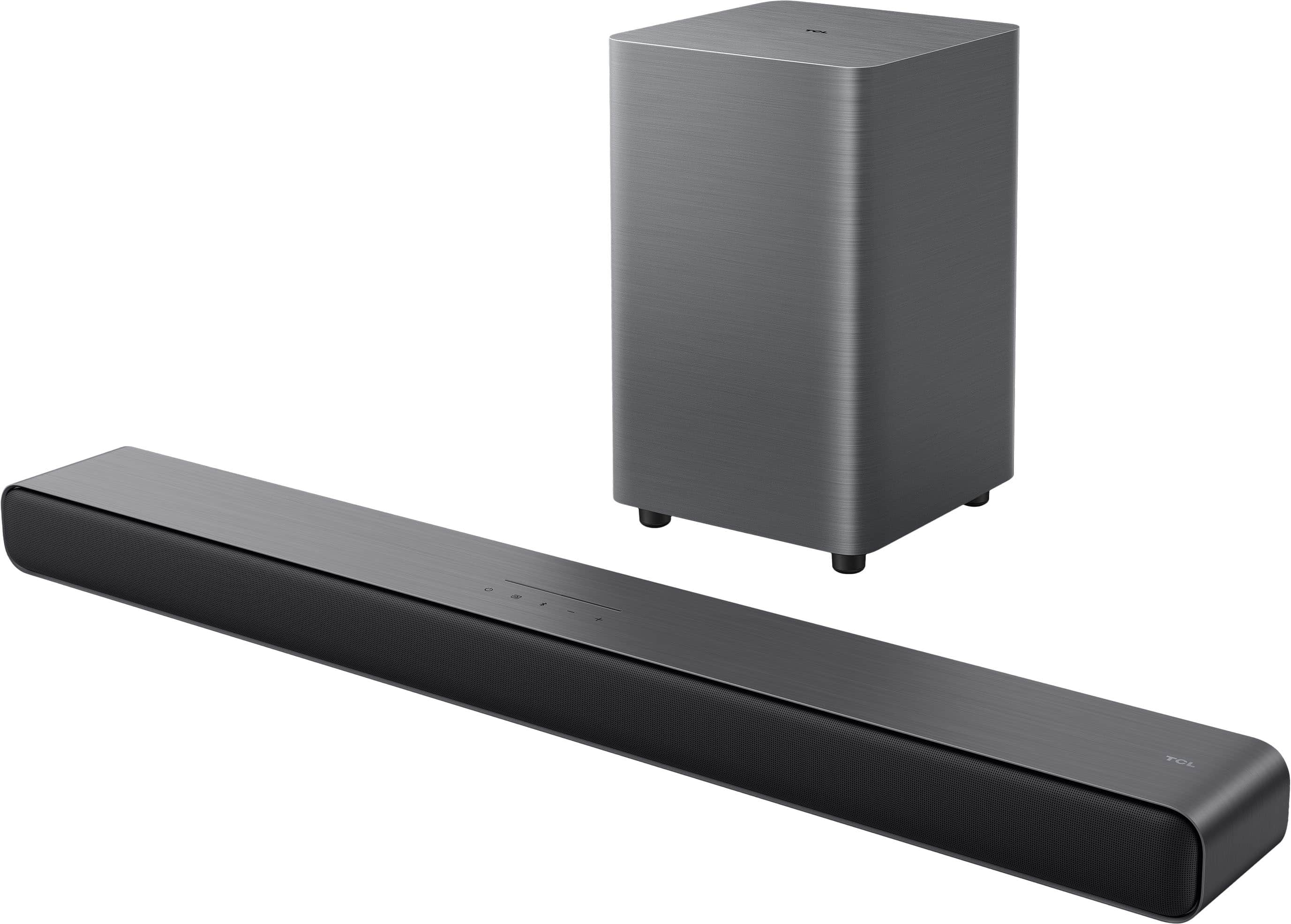 TCL - S55H 2.1 Channel S-Class Soundbar with Wireless Subwoofer, Dolby Atmos - Black - Image 8