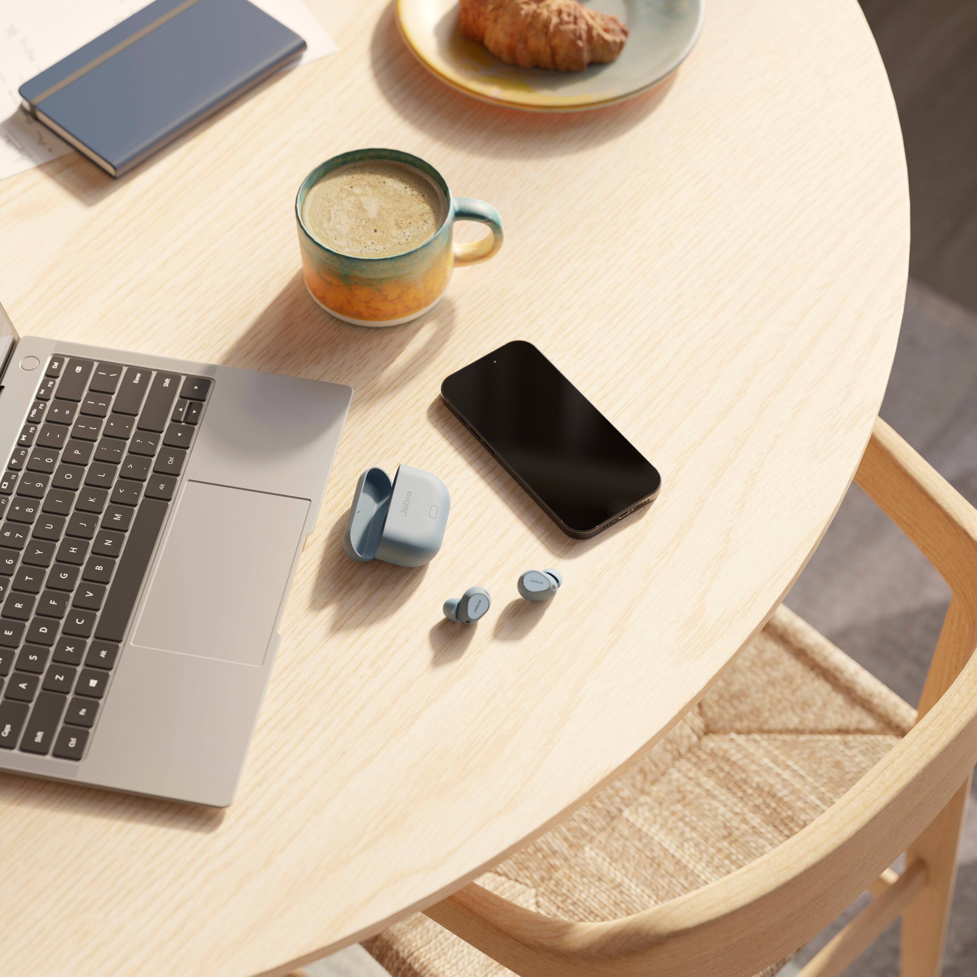 Jabra - Elite 10 Gen 2 Dolby Atmos Noise Cancelling Wireless In-ear Headphones with Smart Case - Denim - Image 6