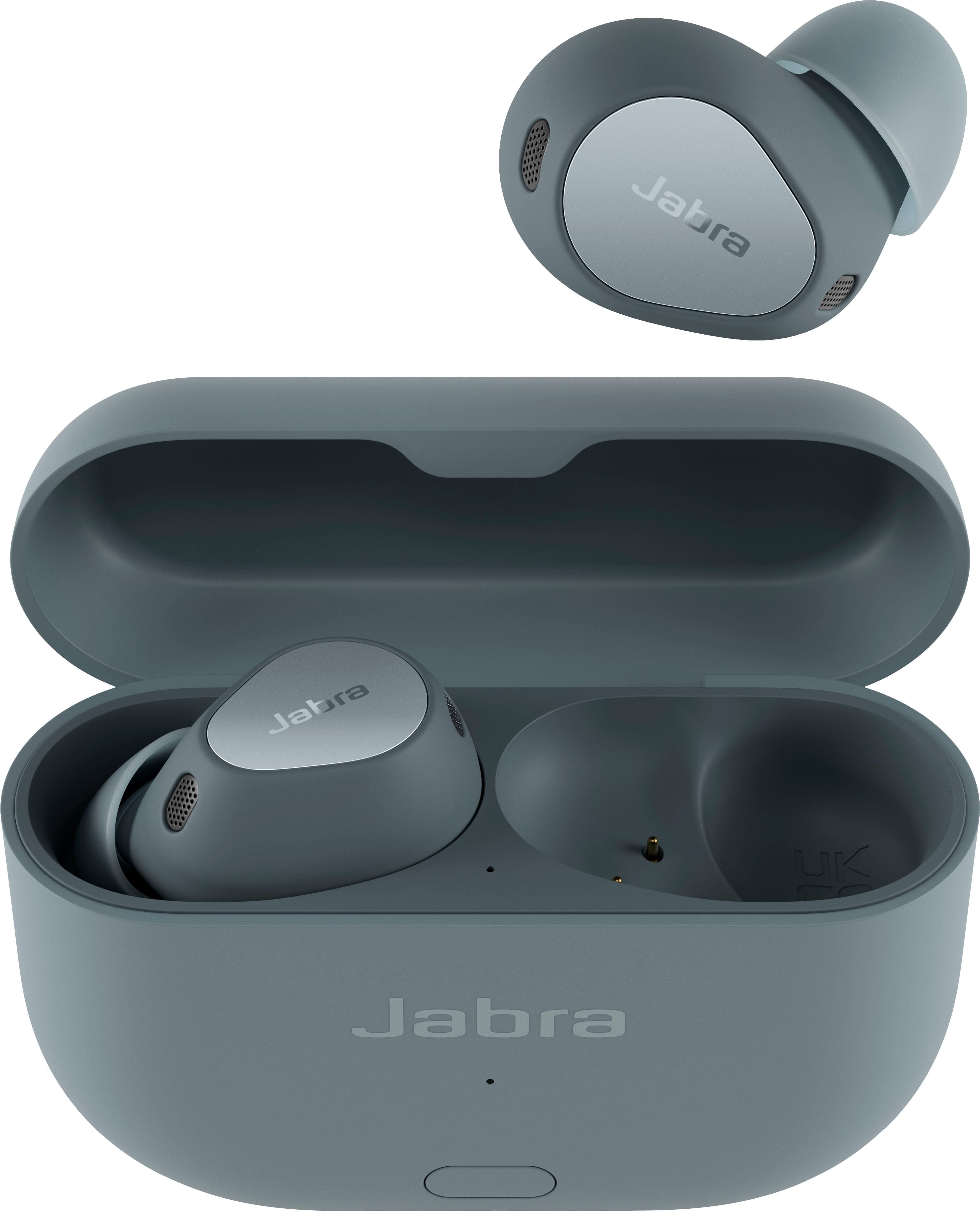 Jabra - Elite 10 Gen 2 Dolby Atmos Noise Cancelling Wireless In-ear Headphones with Smart Case - Denim - Image 2