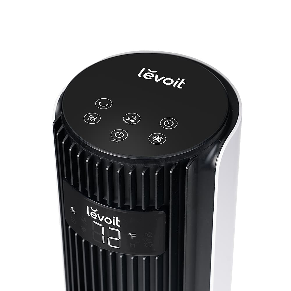 Levoit - Classic 42-Inch Smart Tower Fan - Black - Image 4