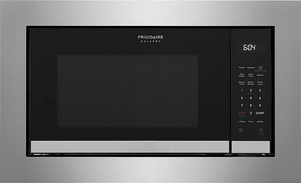 Frigidaire - Gallery 2.2 Cu. Ft. Built-In Microwave with Sensor Cooking - Stainless Steel