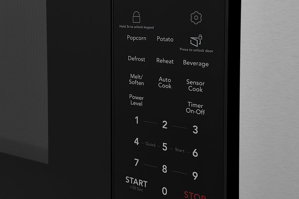 Frigidaire - 1.6 Cu. Ft. Built-In Microwave - Black - Image 8