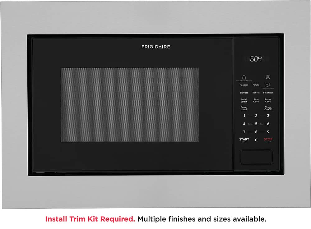 Frigidaire - 1.6 Cu. Ft. Built-In Microwave - Black - Image 2