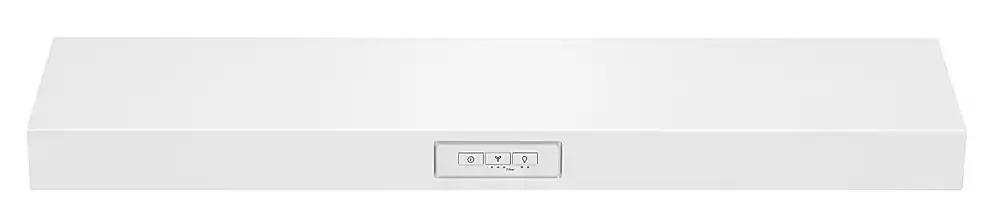 Frigidaire - 30 inches - Convertible - Under cabinet Range Hood - White