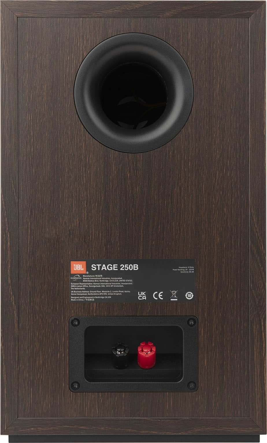 JBL - Stage2 250B 2-Way 5.25-inch (130mm) Bookshelf Loudspeaker - Pair - Espresso - Image 13