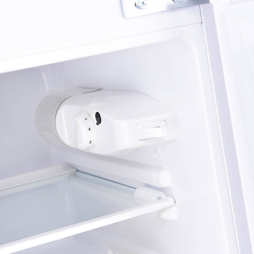 Costway - Refrigerator Small Freezer Cooler Fridge Compact 3.2 cu ft. Unit - White - Image 11