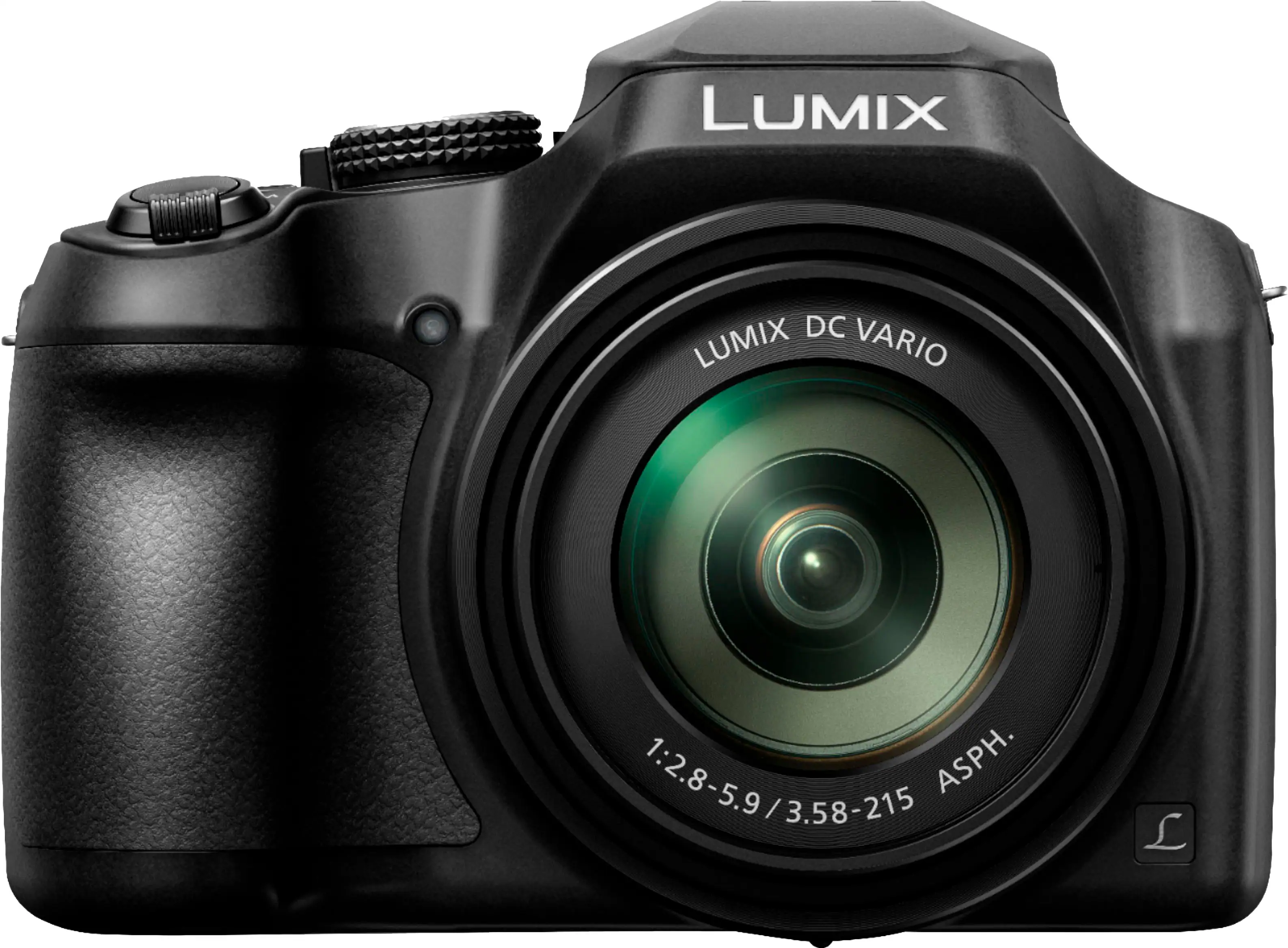 Panasonic - LUMIX FZ80D 18.1 Megapixels 4K Photo Point and Shoot Digital Camera with 60X Zoom Lens - Black