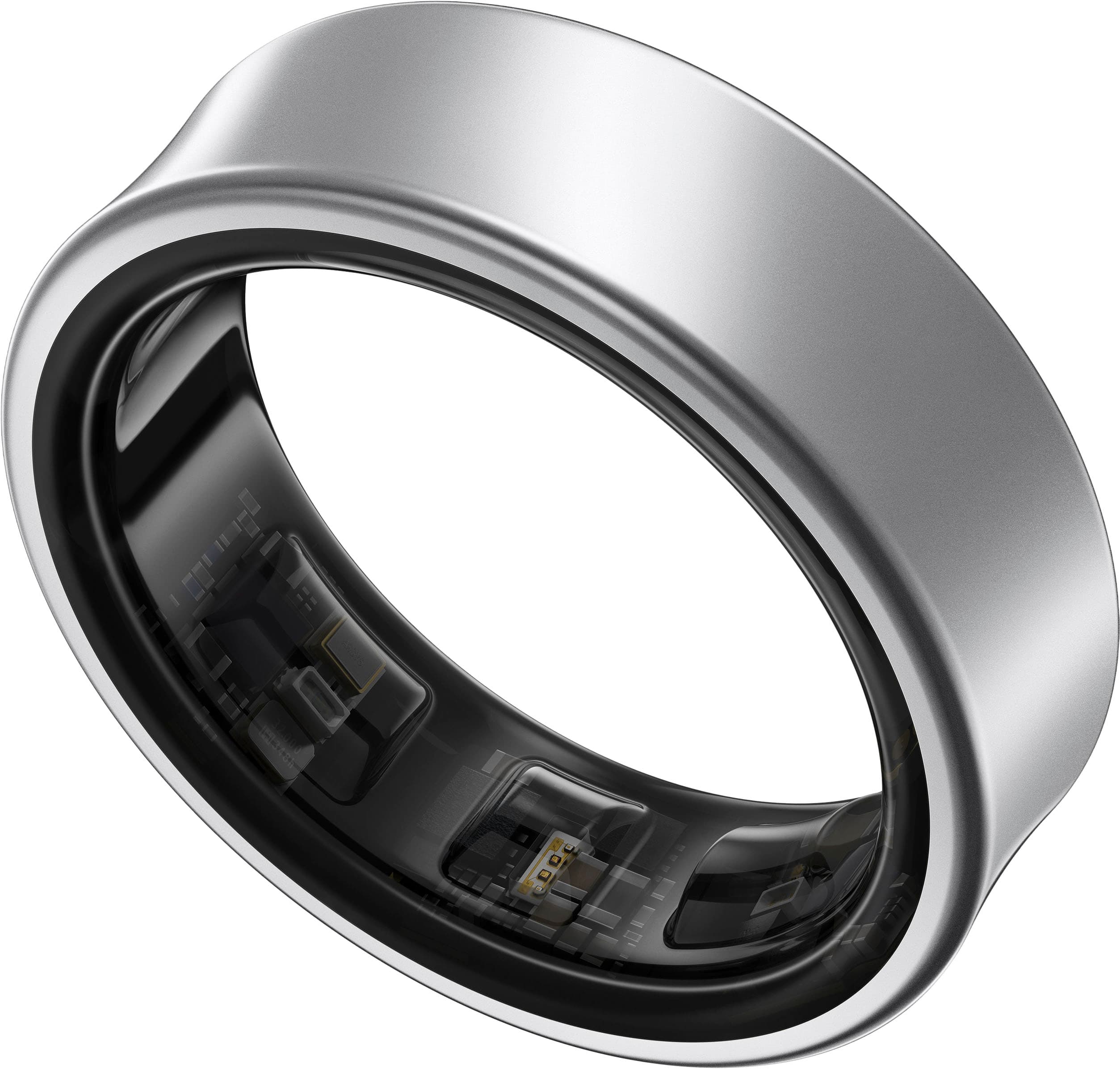 Samsung - Galaxy Ring – Size Before You Buy – Size 10 - Titanium Silver - (2024)