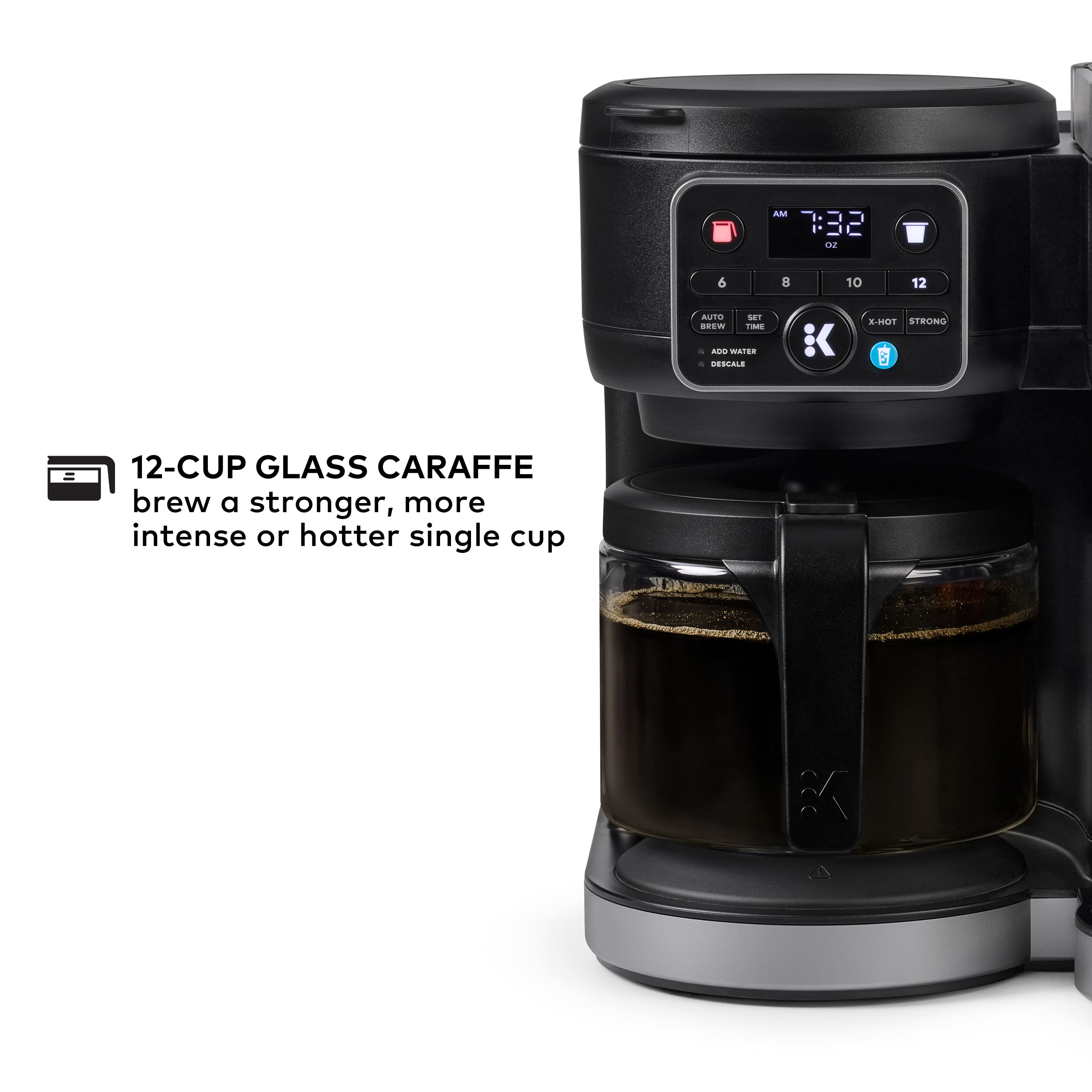 Keurig - K-Duo Single Serve & Carafe Coffee Maker - Black - Image 13