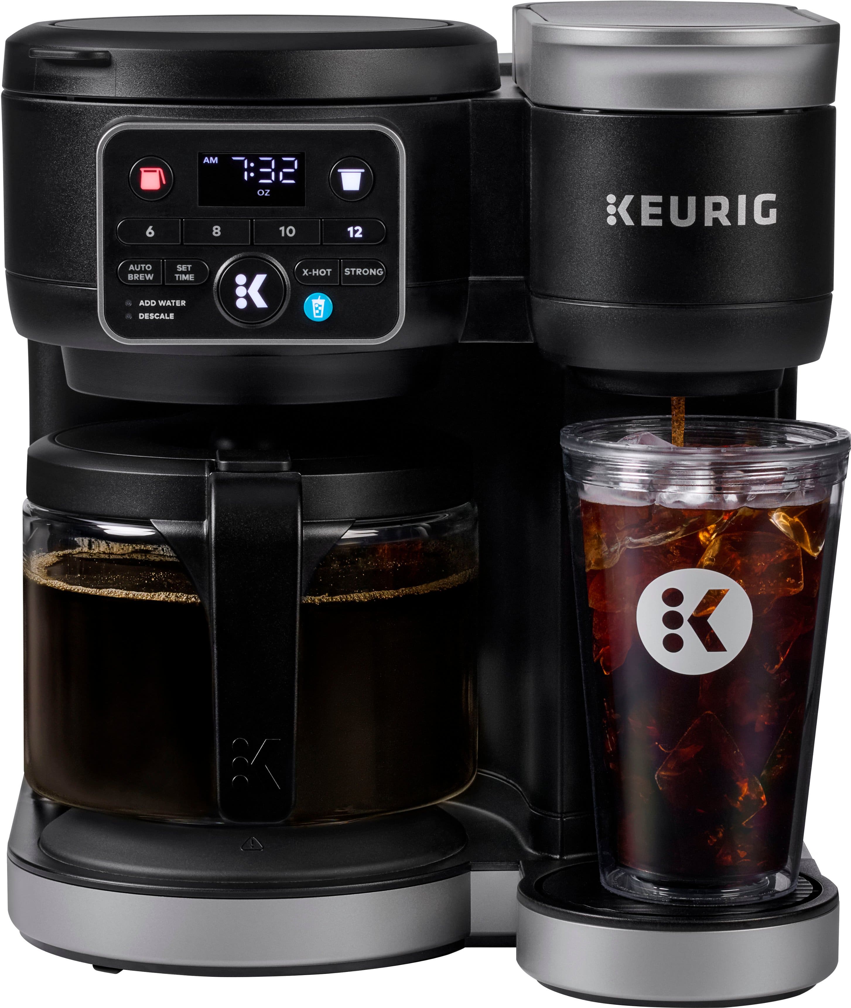 Keurig - K-Duo Single Serve & Carafe Coffee Maker - Black - Image 2