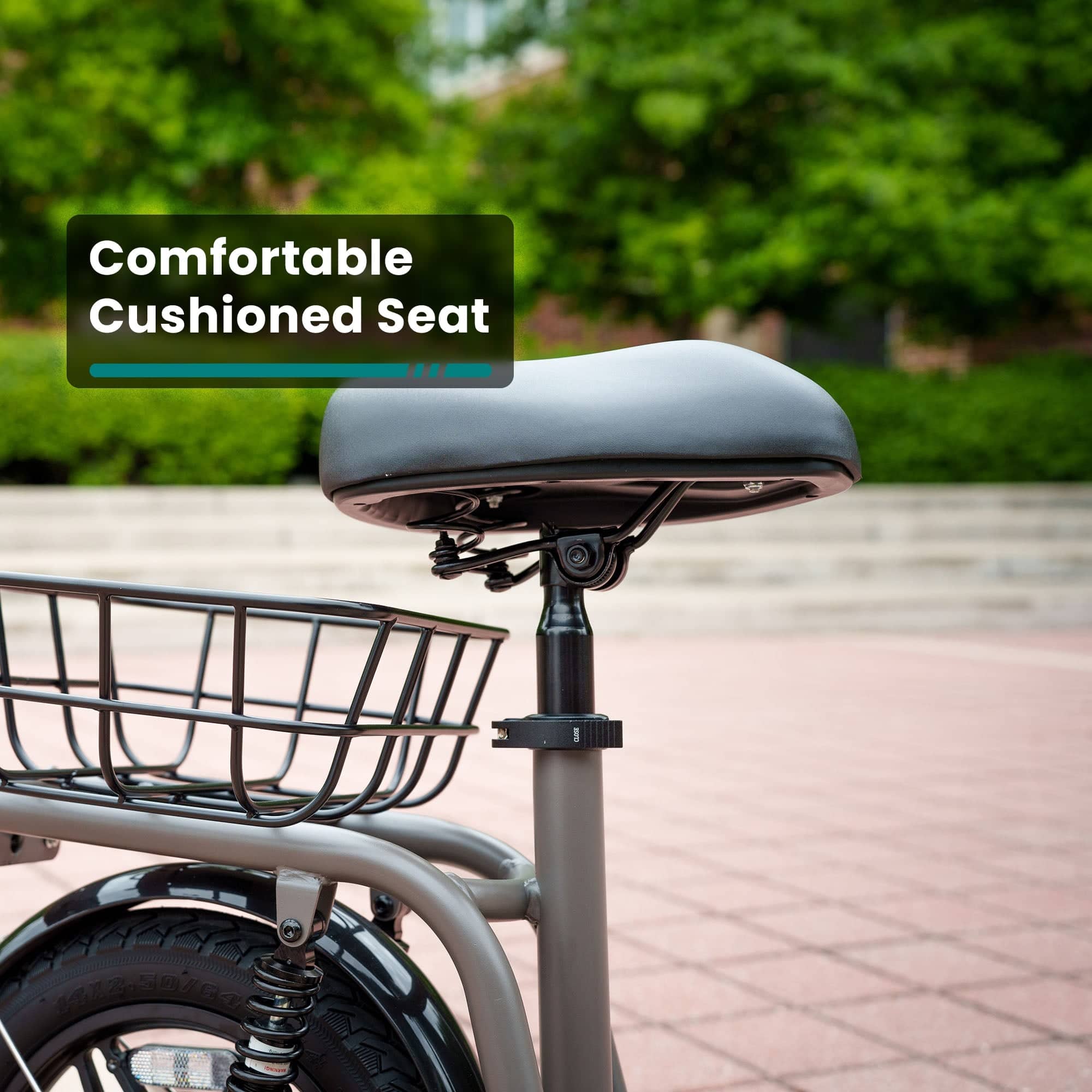 GoTrax - FLEX VOYAGER Electric Scooter w/16mi Operating Range & 15.5mph Max Speed - Gray - Image 4