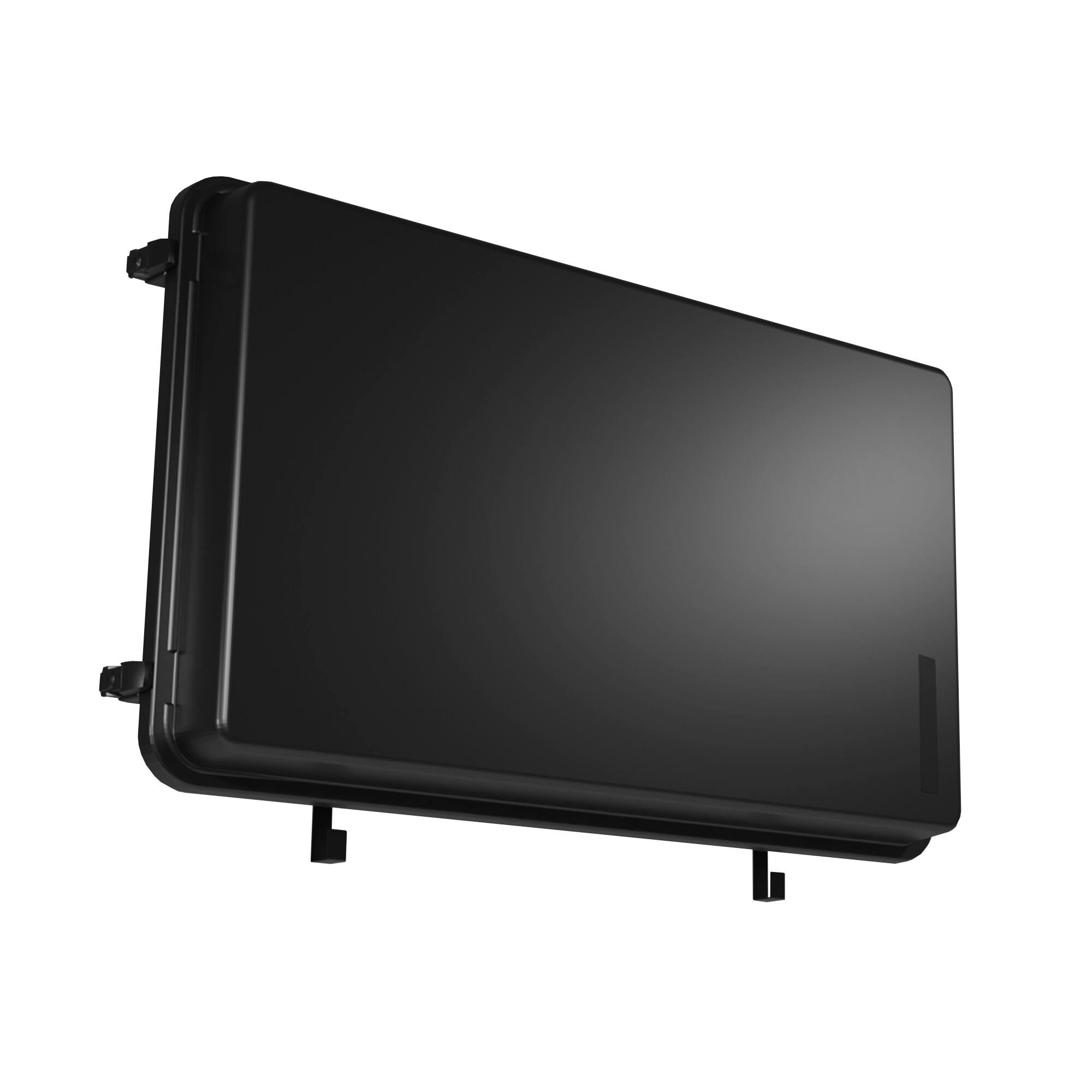 Storm Shell - Deluxe Weatherproof 44” Outdoor TV Enclosure with Full Motion TV Mount Included - Black - Image 6