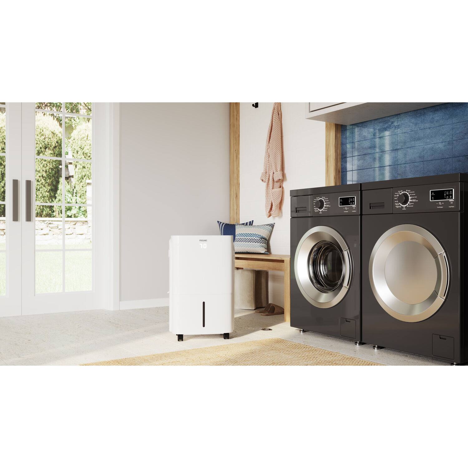 Freonic - 35 Pint Dehumidifier - White - Image 10