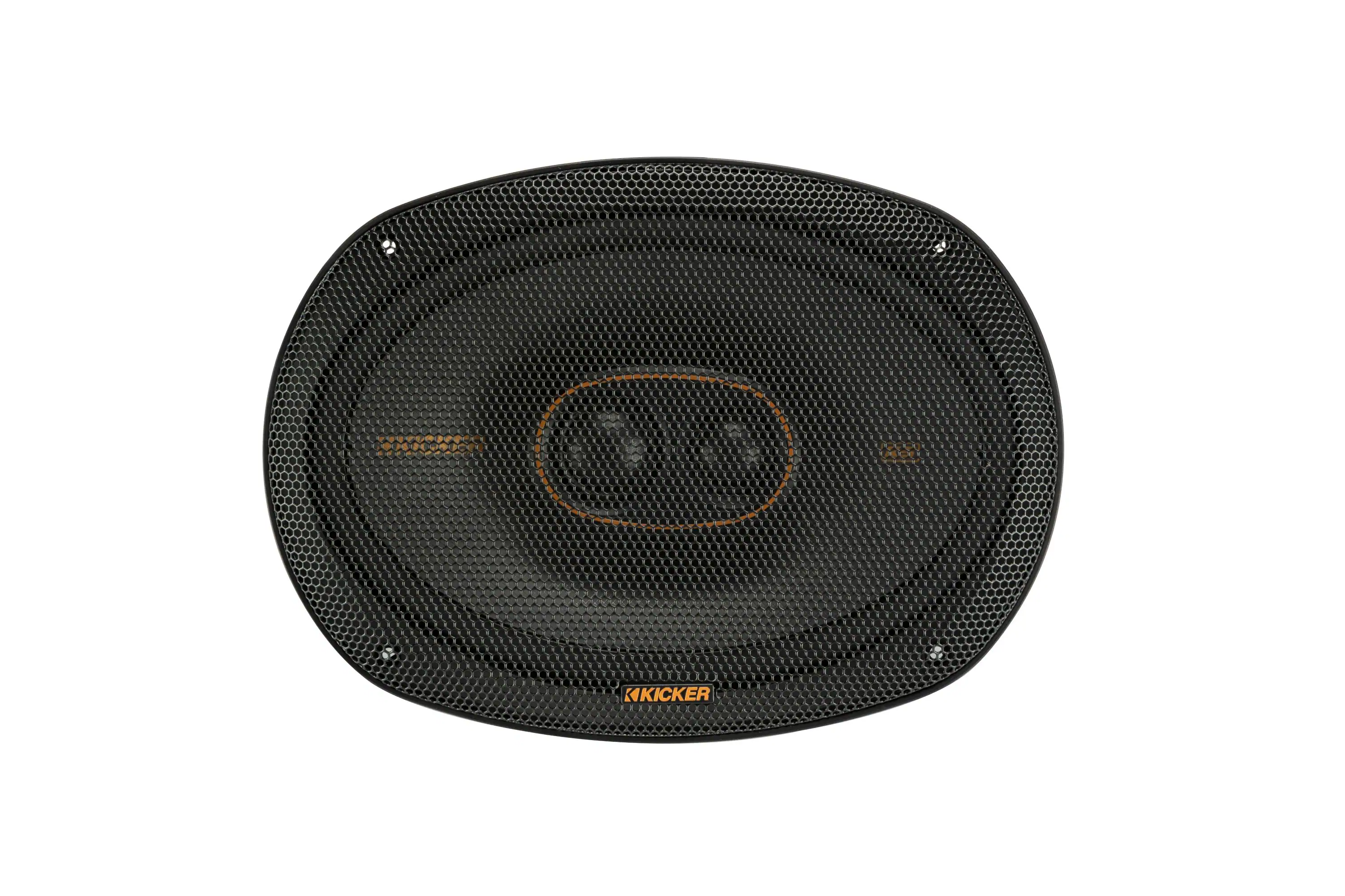 KICKER - KS Series 6" x 9" 2-Way Car Speakers with Polypropylene Cones (Pair) - Black
