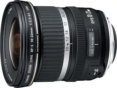 Canon - EF-S10-22mm F3.5-4.5 USM Ultra-Wide Zoom Lens for EOS DSLR Cameras - Black - Image 2