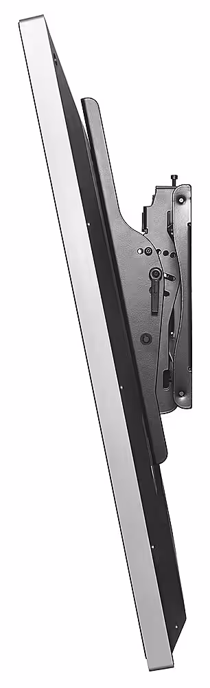 Peerless-AV - SmartMountXT Tilt Display Wall Mount For Most 39" - 75" Flat Panel Displays - Semi-gloss Black, Black - Image 2