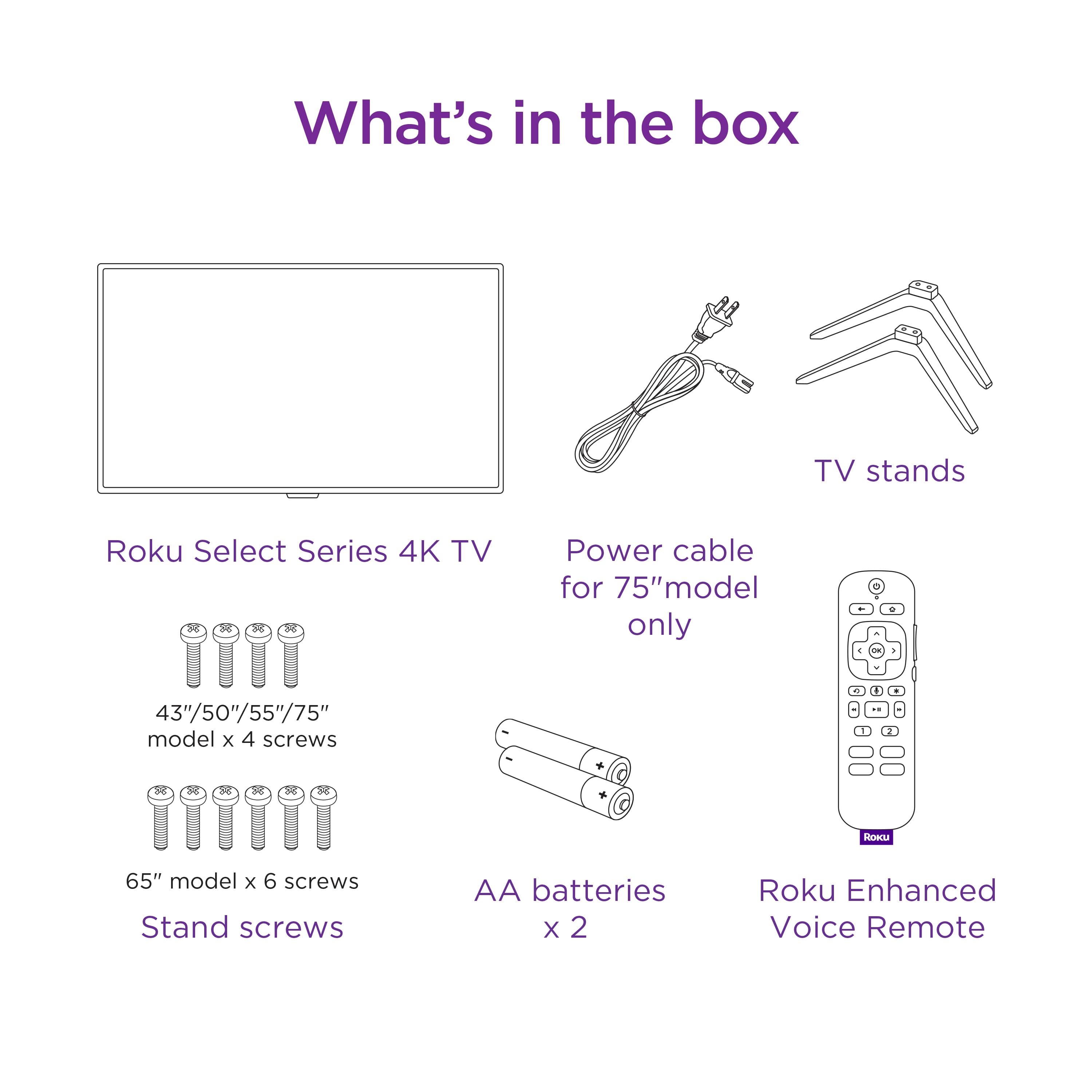 Roku - 65" Class Select Series 4K Smart RokuTV - Image 8
