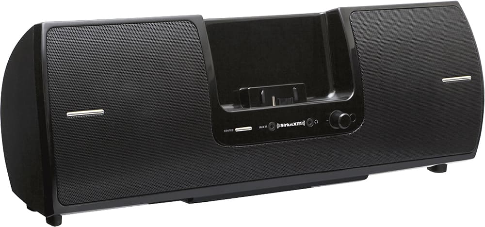SiriusXM - SD2 Portable Speaker Dock - Black - Image 2