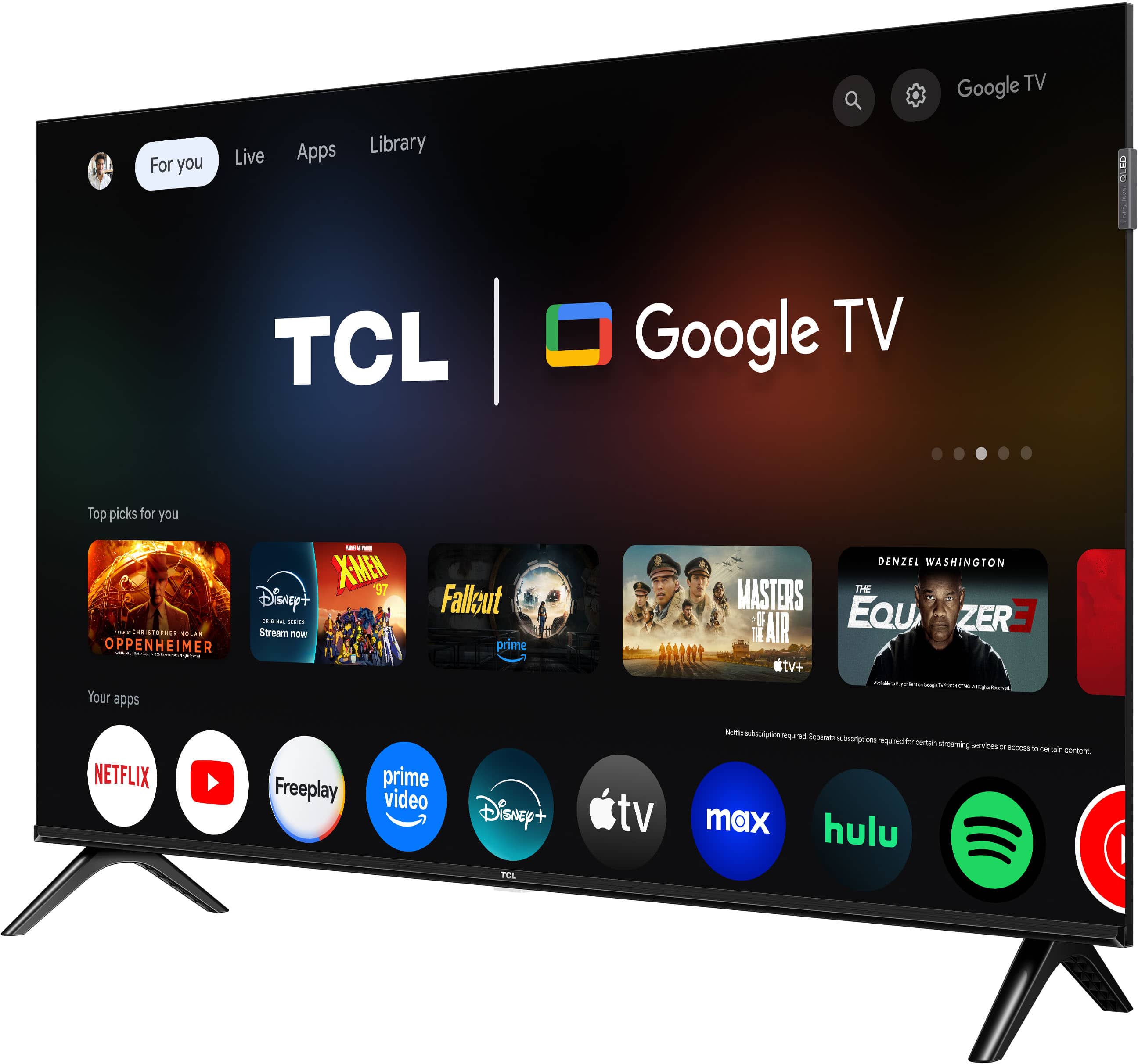 TCL - 32" Class Q3K Series 1080P FHD QLED Smart TV with Google TV (2025) - Image 14