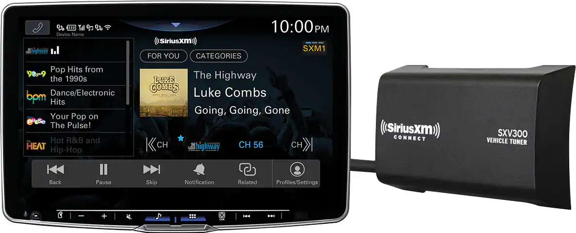 SiriusXM - SXV300 Vehicle Tuner - Black