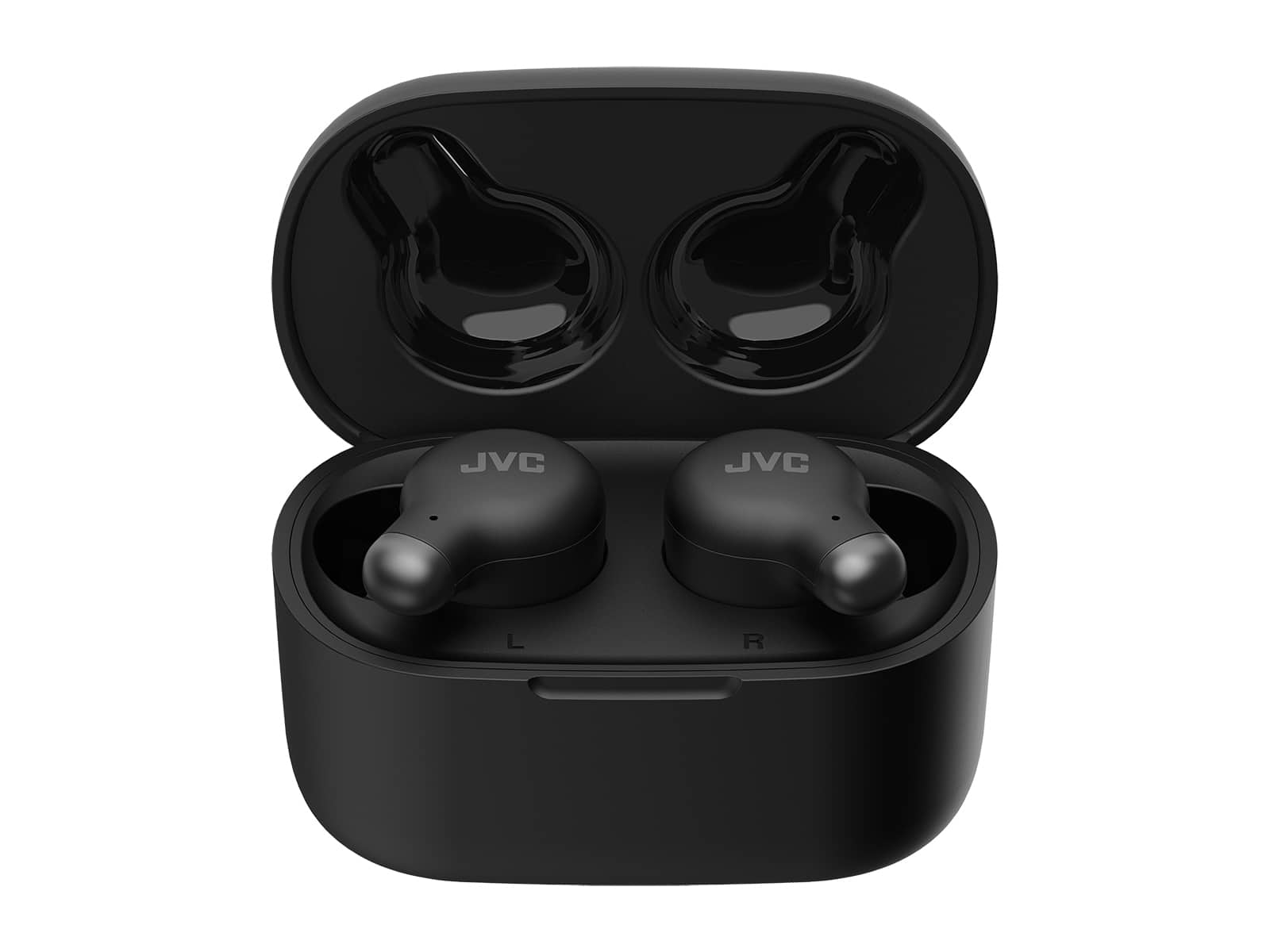 JVC - Marshmallow Plus True Wireless Headphones with Noise Cancelling - Black - Image 4