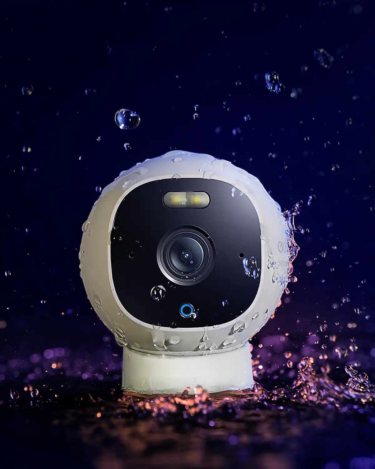 eufy - Outdoor Cam Pro Wired 2K Spotlight Camera - White - Image 4