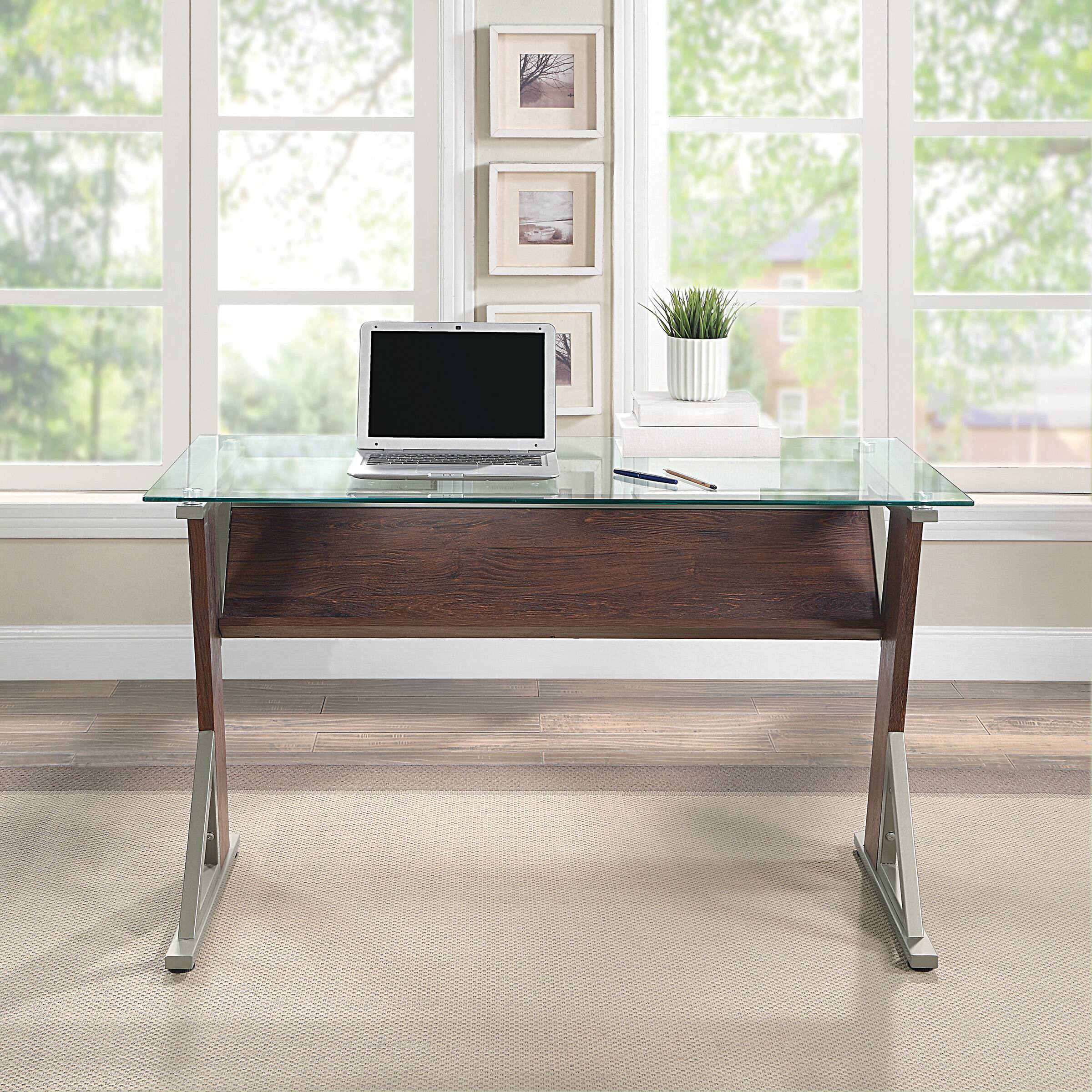 OSP Home Furnishings - Zenos Desk - Cherry - Image 6